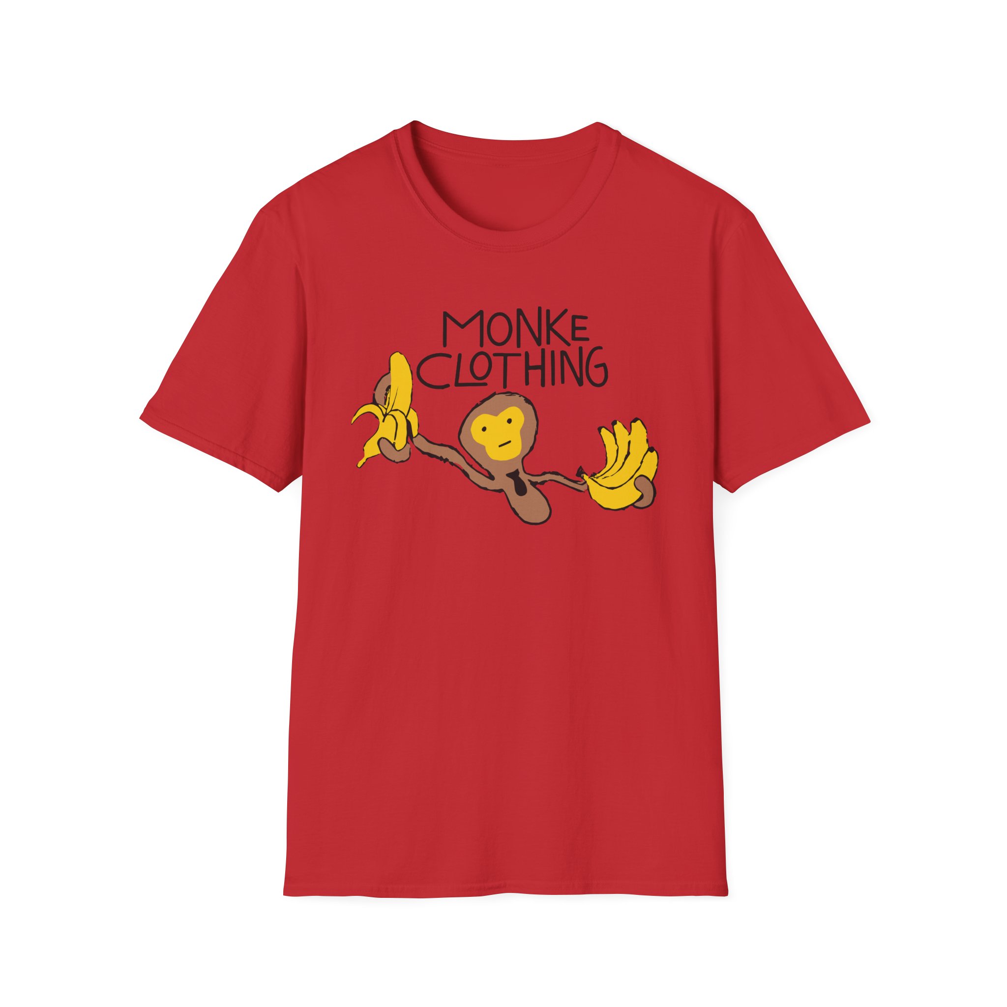Spoonkid Basquiat Monke Unisex Softstyle T-Shirt