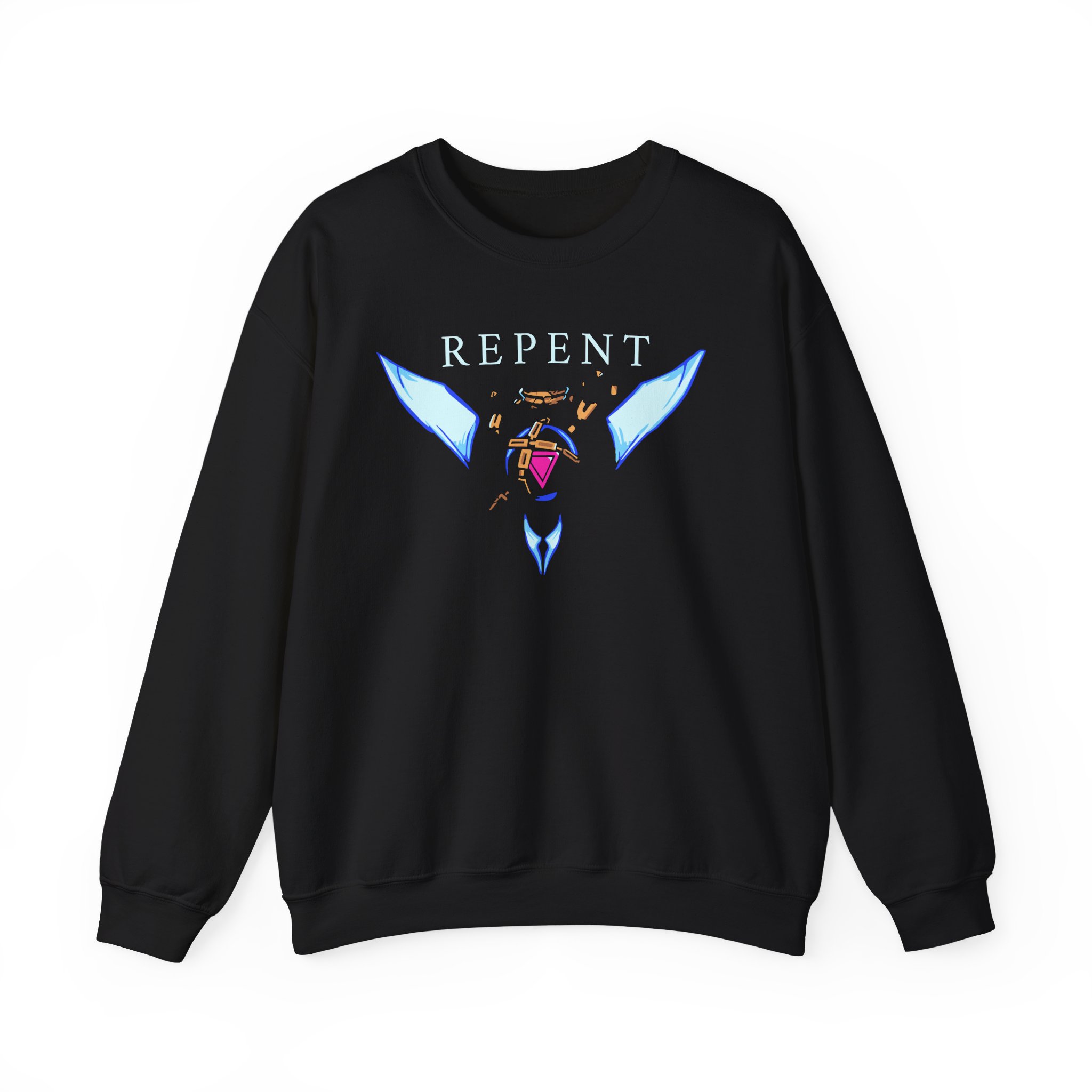 Ultrakill Repent Unisex Heavy Blendâ„¢ Crewneck Sweatshirt