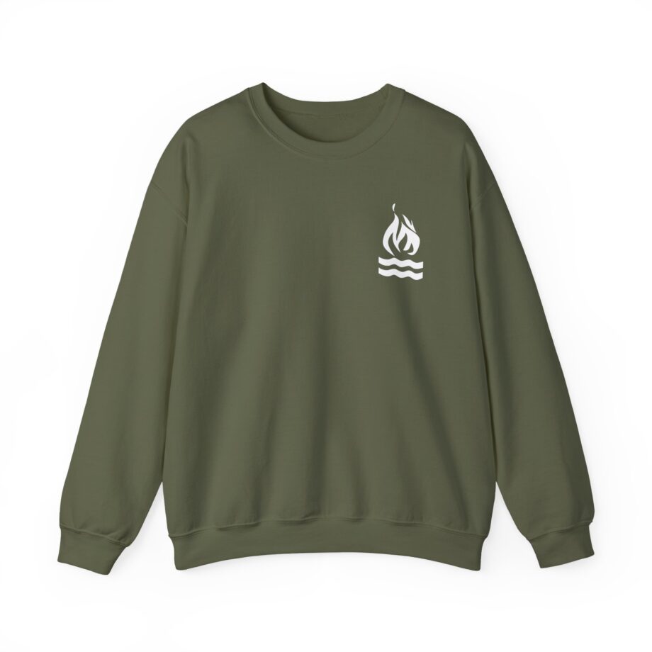Hot Water Music Burn Forever Unisex Heavy Blend™ Crewneck Sweatshirt