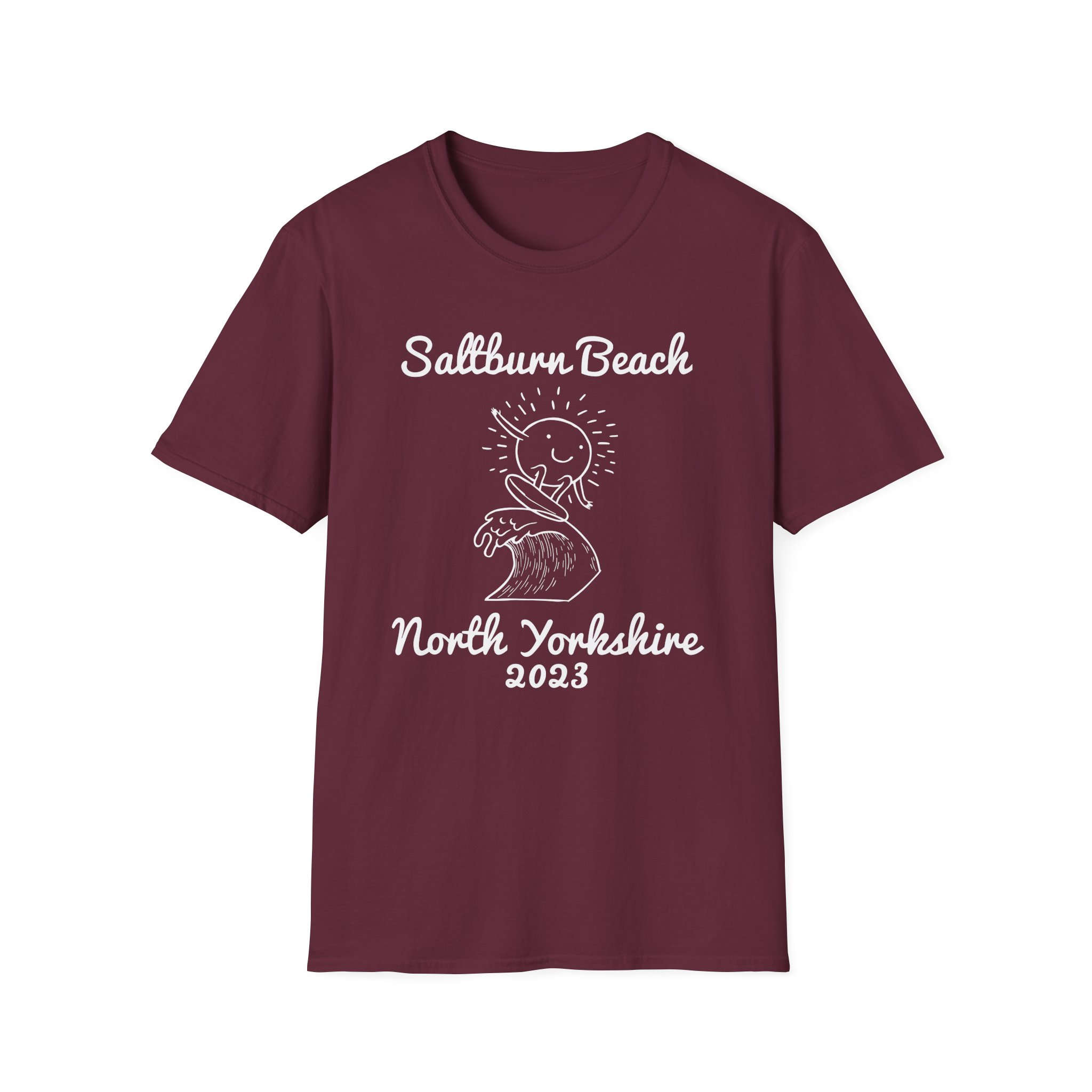 Saltburn Beach Unisex Softstyle T-Shirt