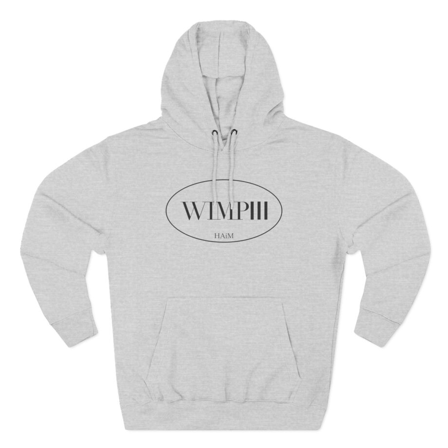 Haim Wimpiii  Three-Panel Fleece Hoodie