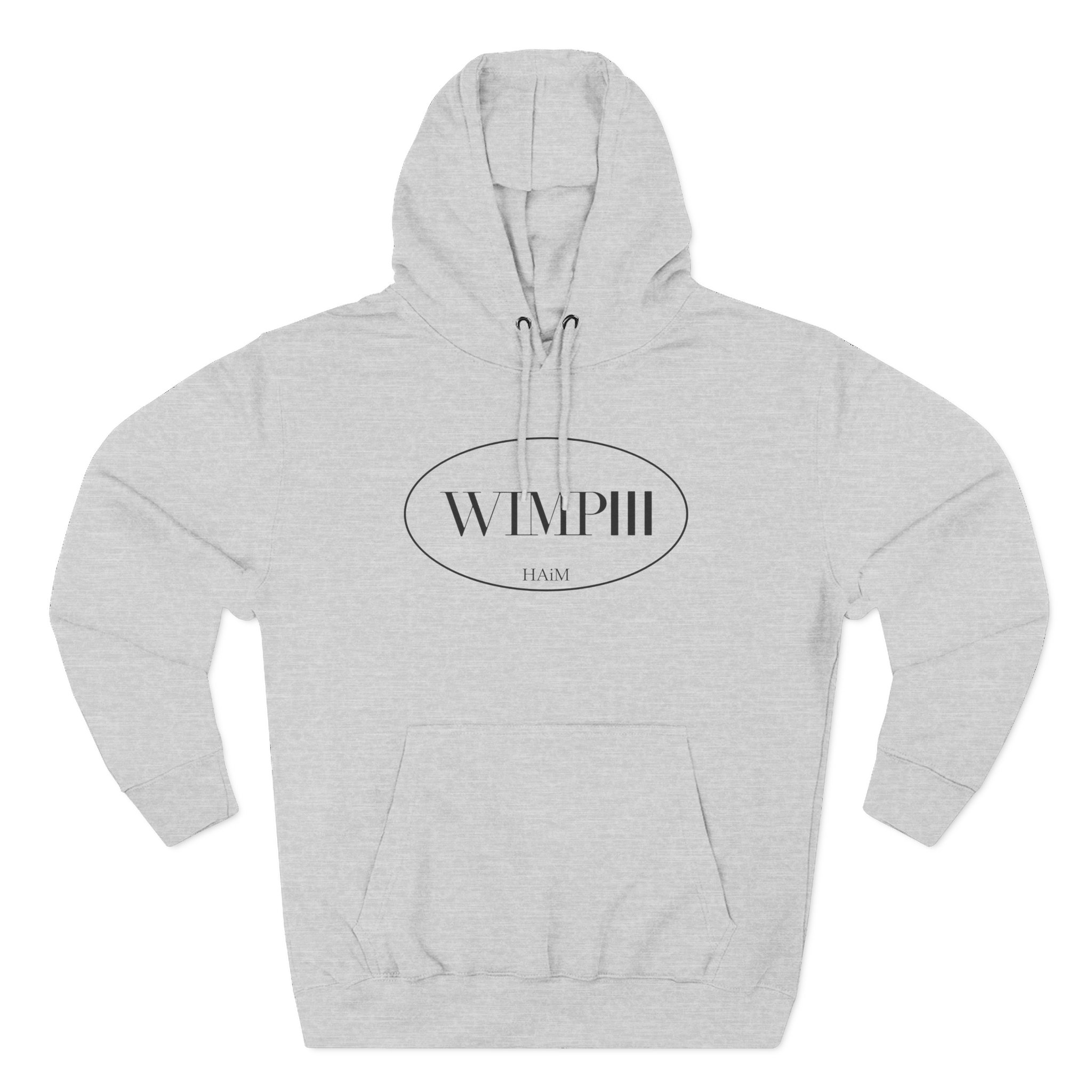 Haim Wimpiii  Three-Panel Fleece Hoodie