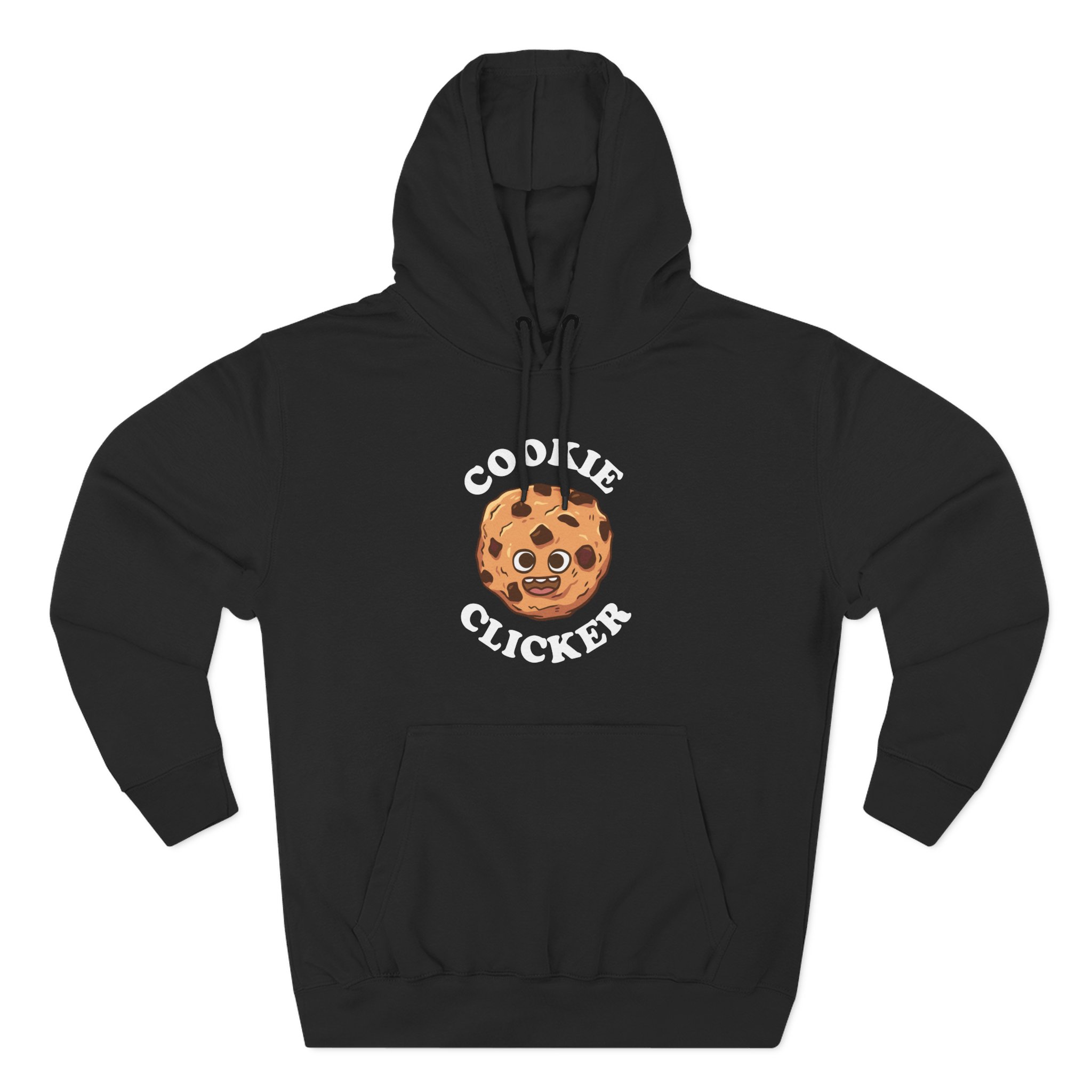 Cookieswirlc Three-Panel Fleece Hoodie