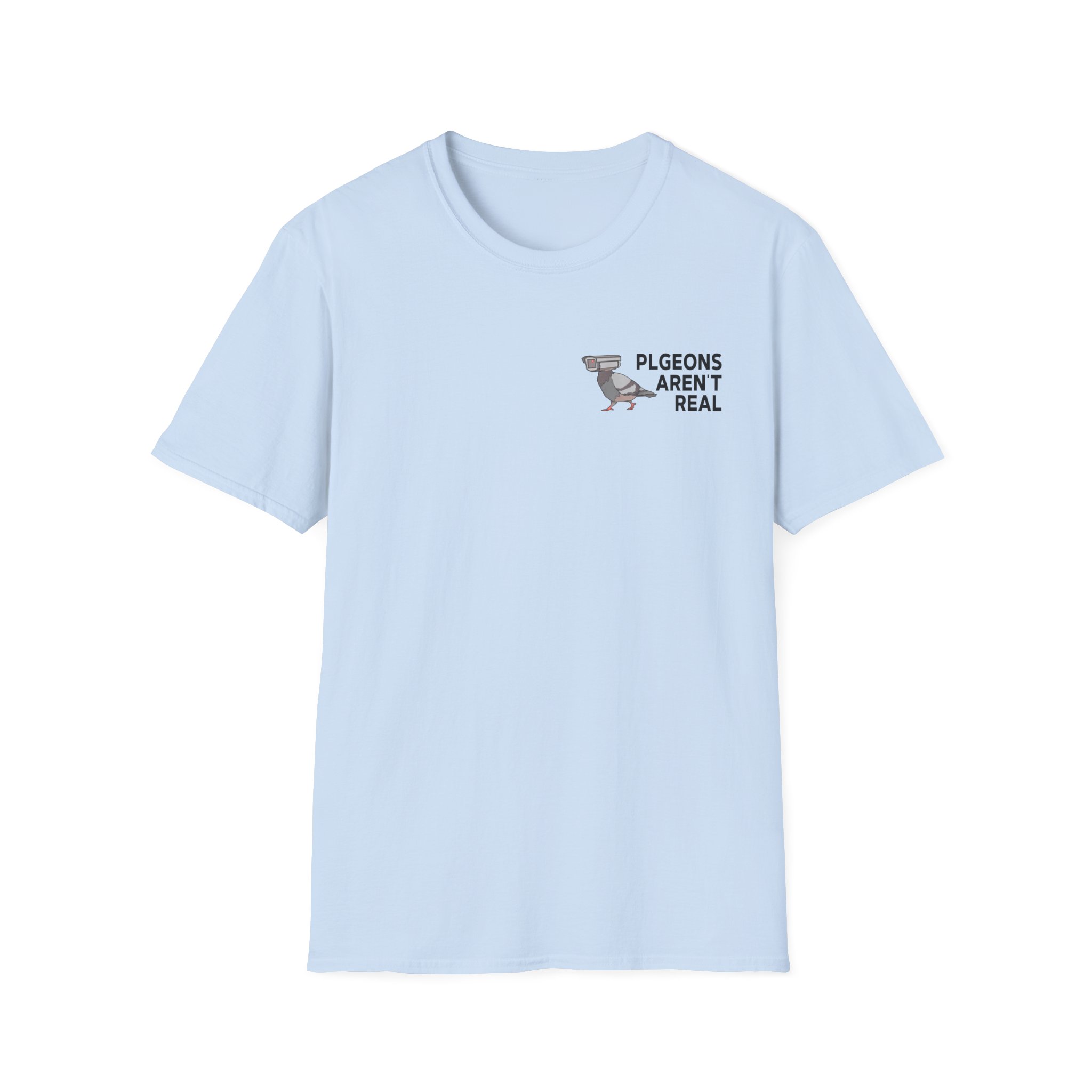 Birds Arent Real Unisex Softstyle T-Shirt