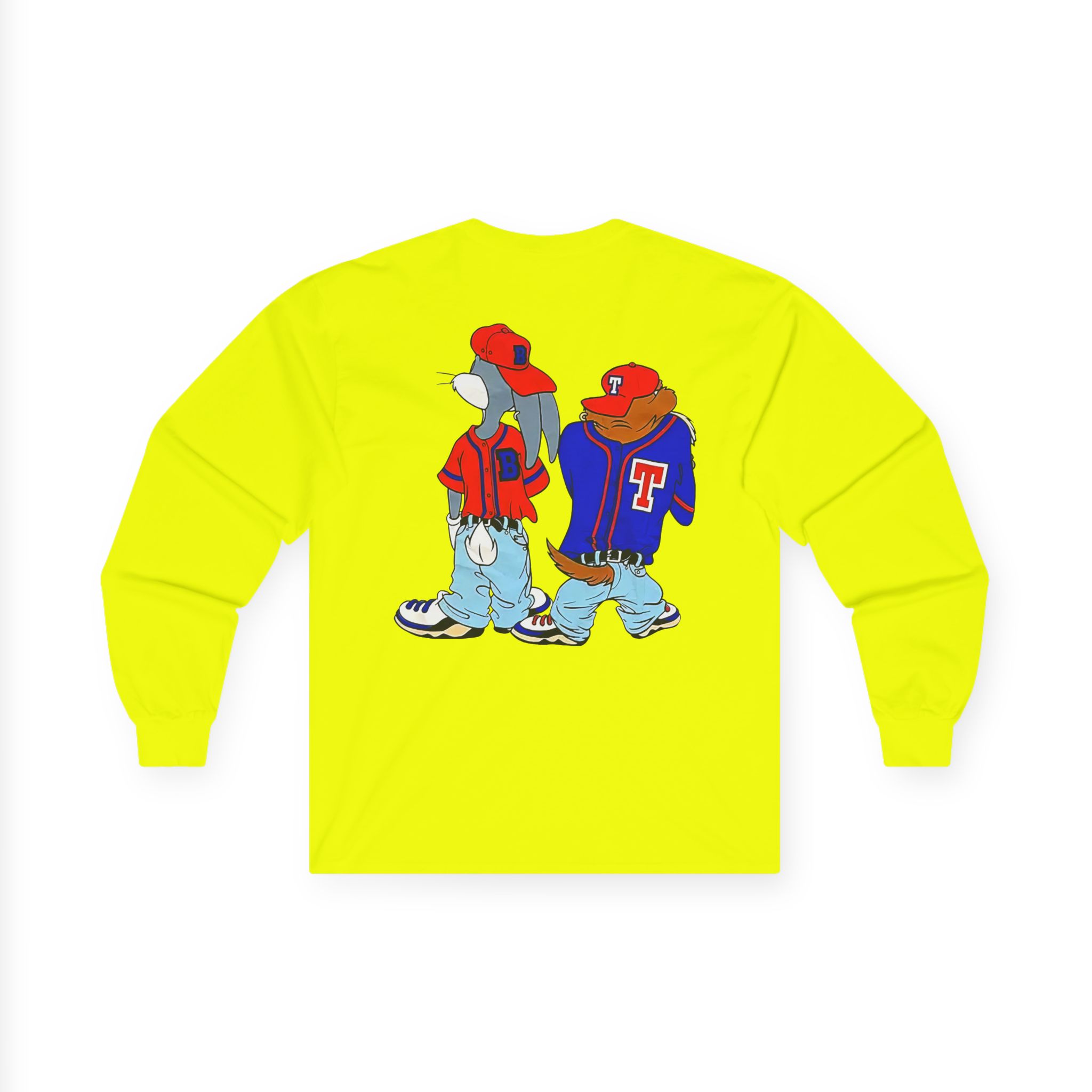 Vintage 90s Looney Tunes Bugs Taz Kris’s Kross Unisex Ultra Cotton Long Sleeve Tee