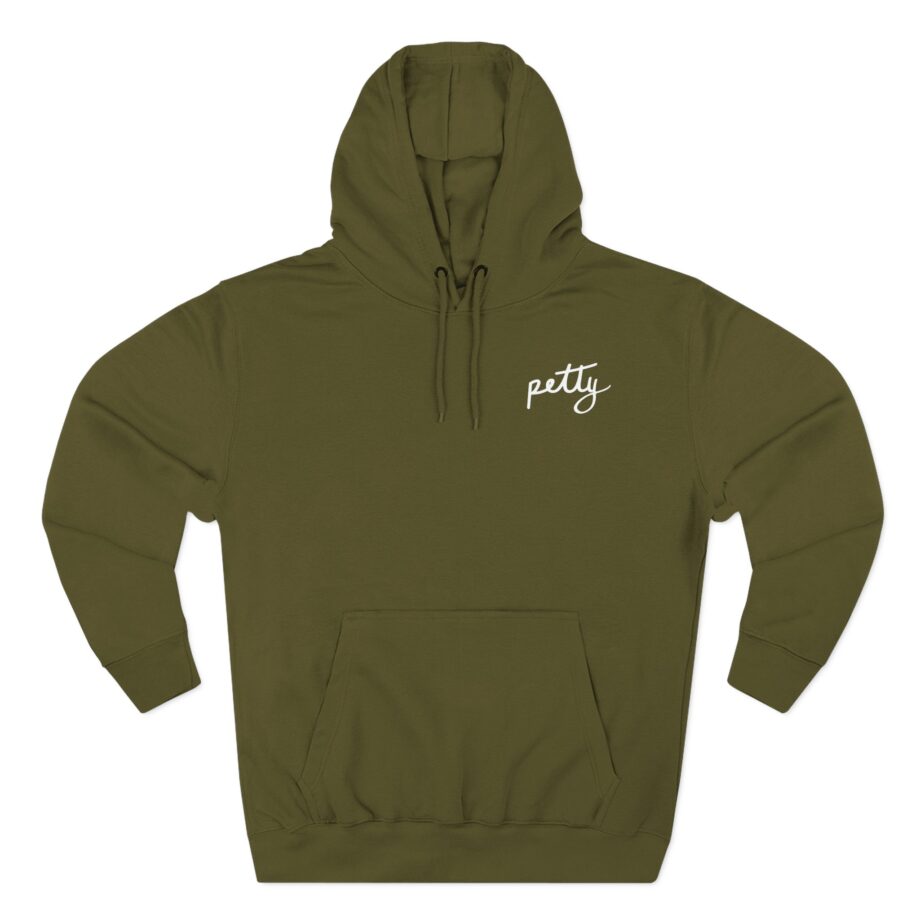 Charlotte Dobre Petty Three-Panel Fleece Hoodie