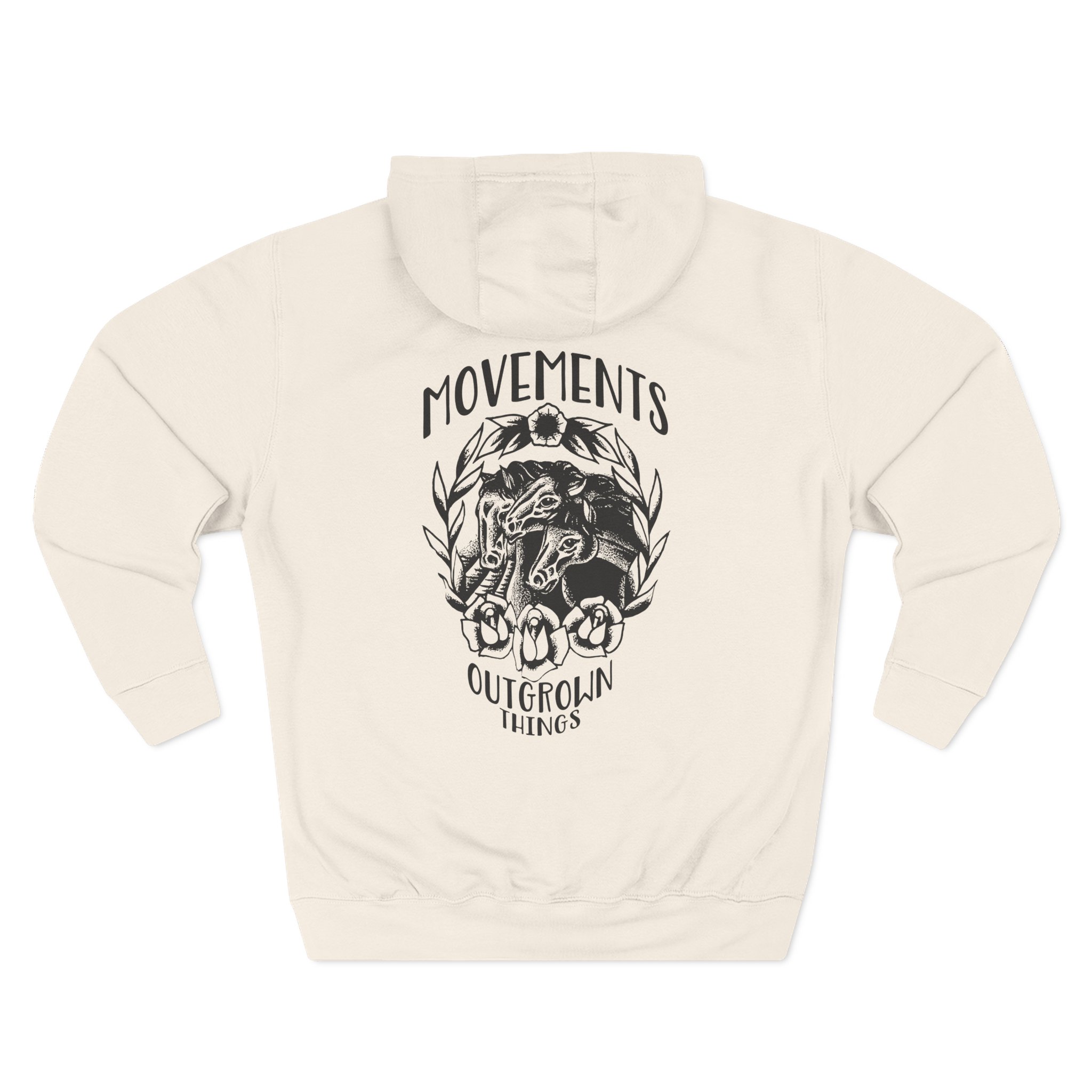 Movements Traditional Horse Three-Panel Fleece Hoodie