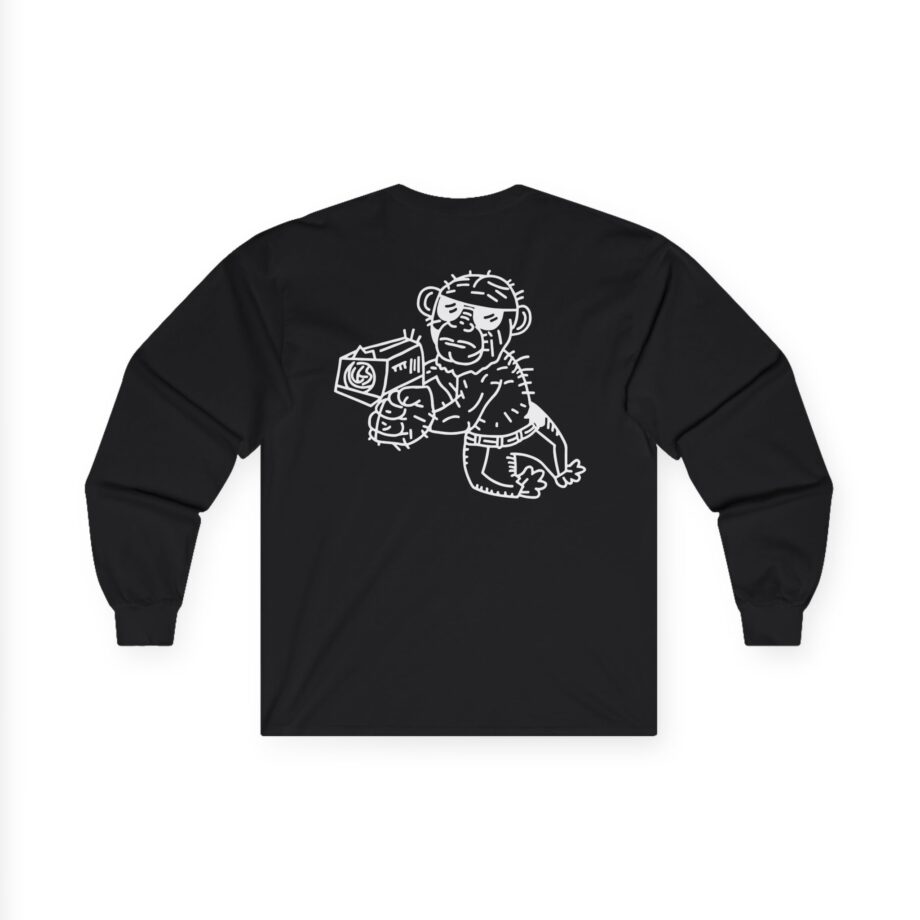 Spoonkid Detective Monke Unisex Ultra Cotton Long Sleeve Tee