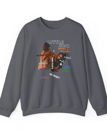 Little Simz Photo Collage Unisex Heavy Blend™ Crewneck Sweatshirt