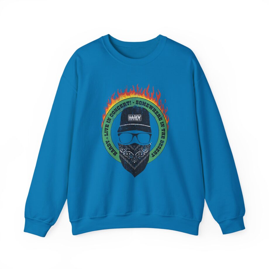 Hardy Somewhere in the Desert Unisex Heavy Blend™ Crewneck Sweatshirt