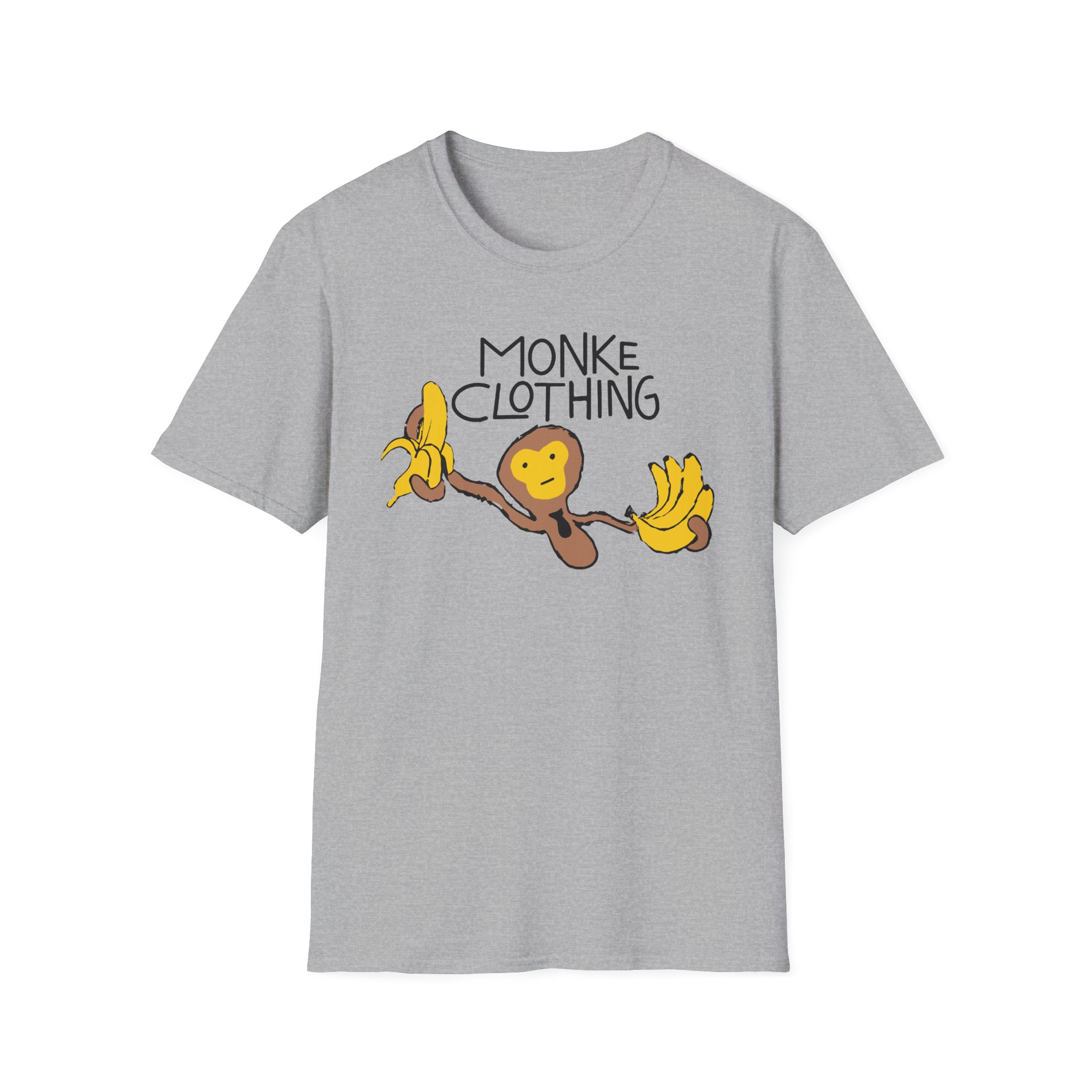 Spoonkid Basquiat Monke Unisex Softstyle T-Shirt