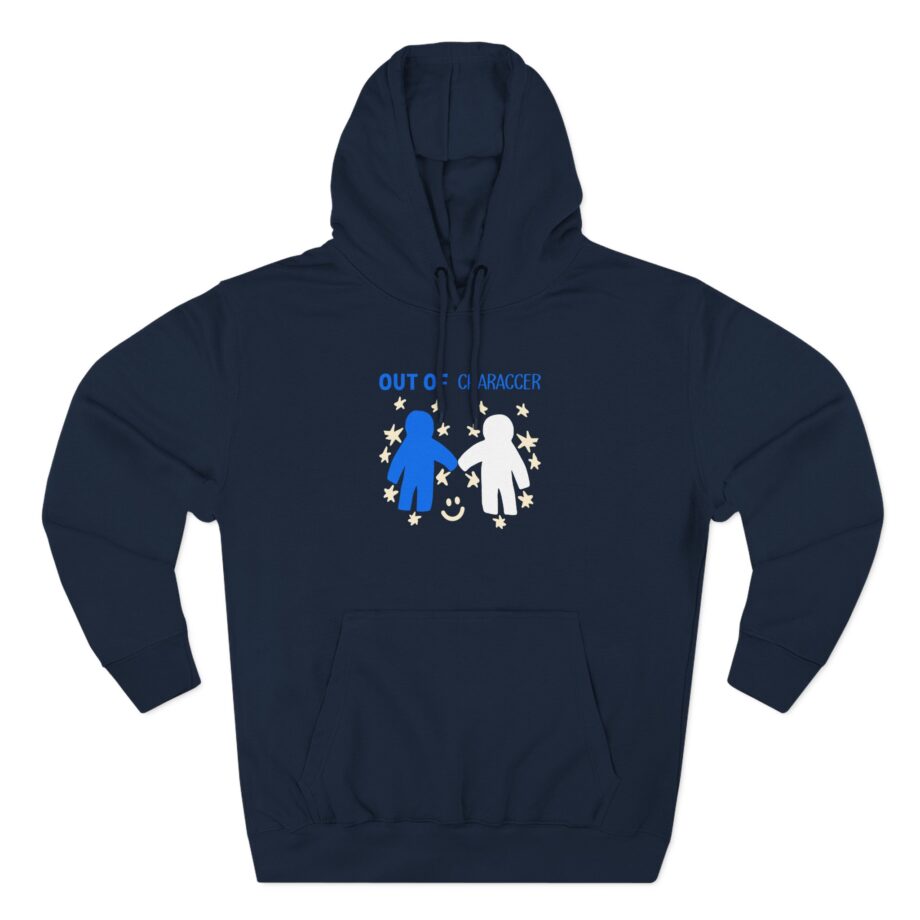 Out of Character Three-Panel Fleece Hoodie