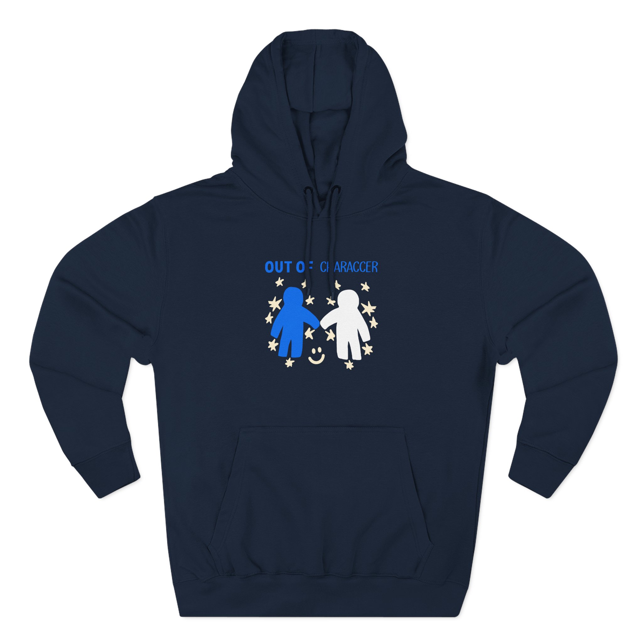 Out of Character Three-Panel Fleece Hoodie
