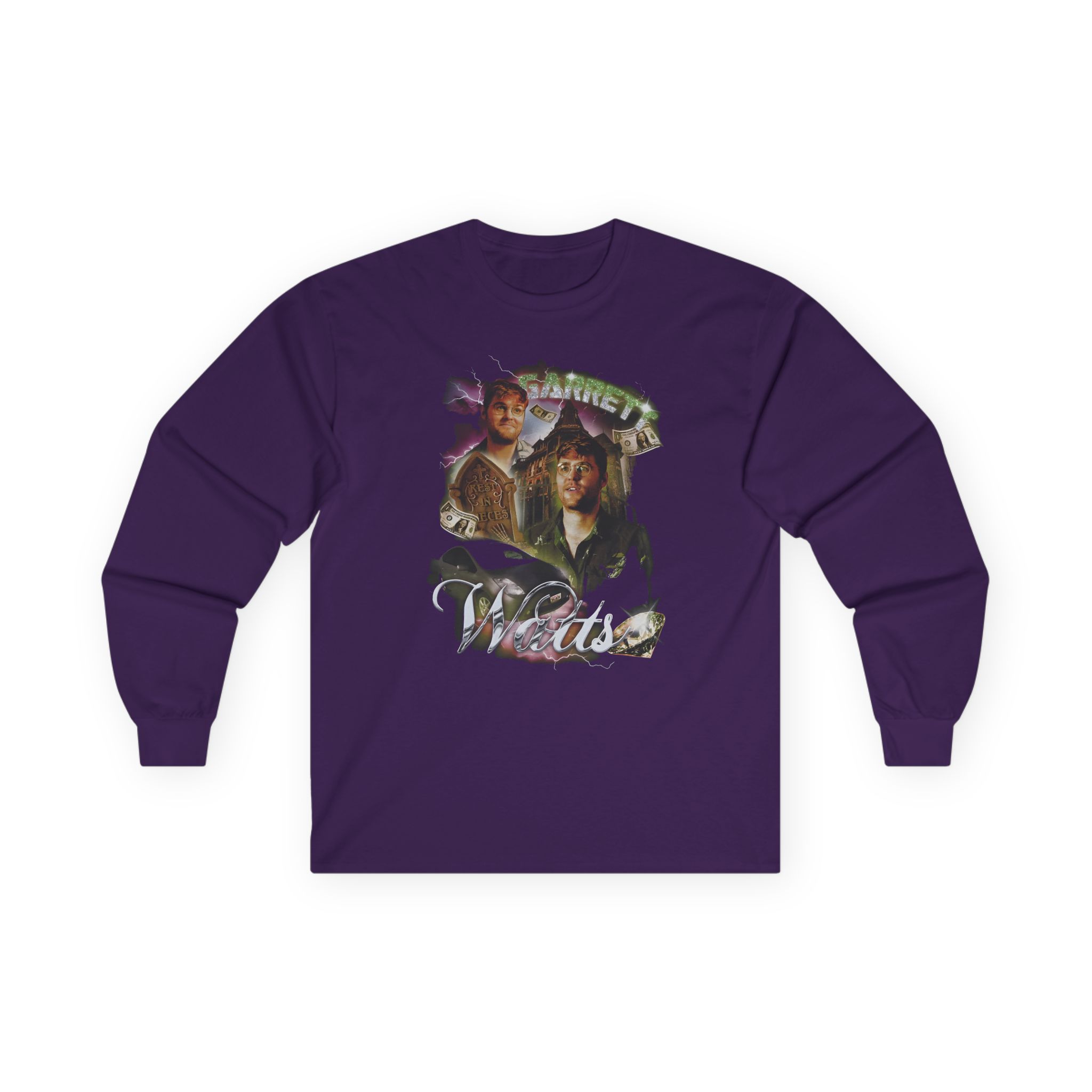 Garrett Watts Bootleg 90's Rap Unisex Ultra Cotton Long Sleeve Tee