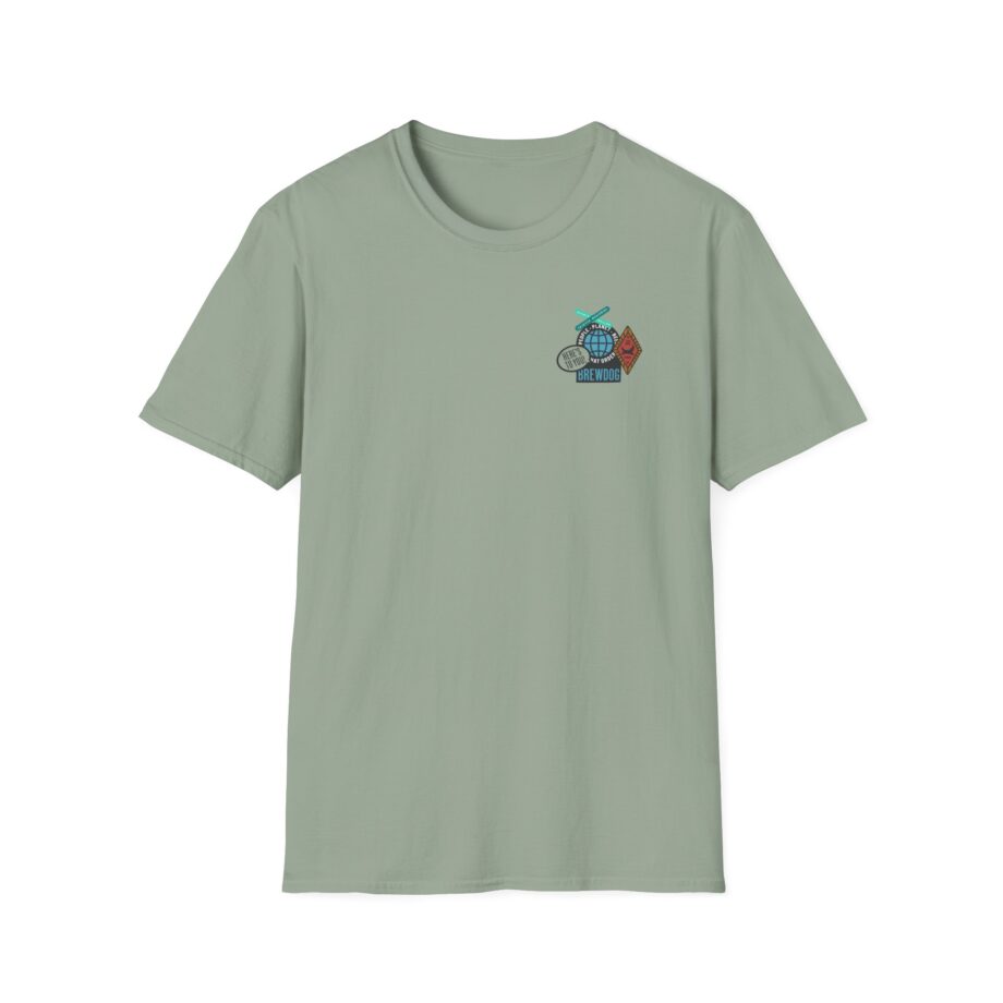 Brewdog Punk Sticker Unisex Softstyle T-Shirt
