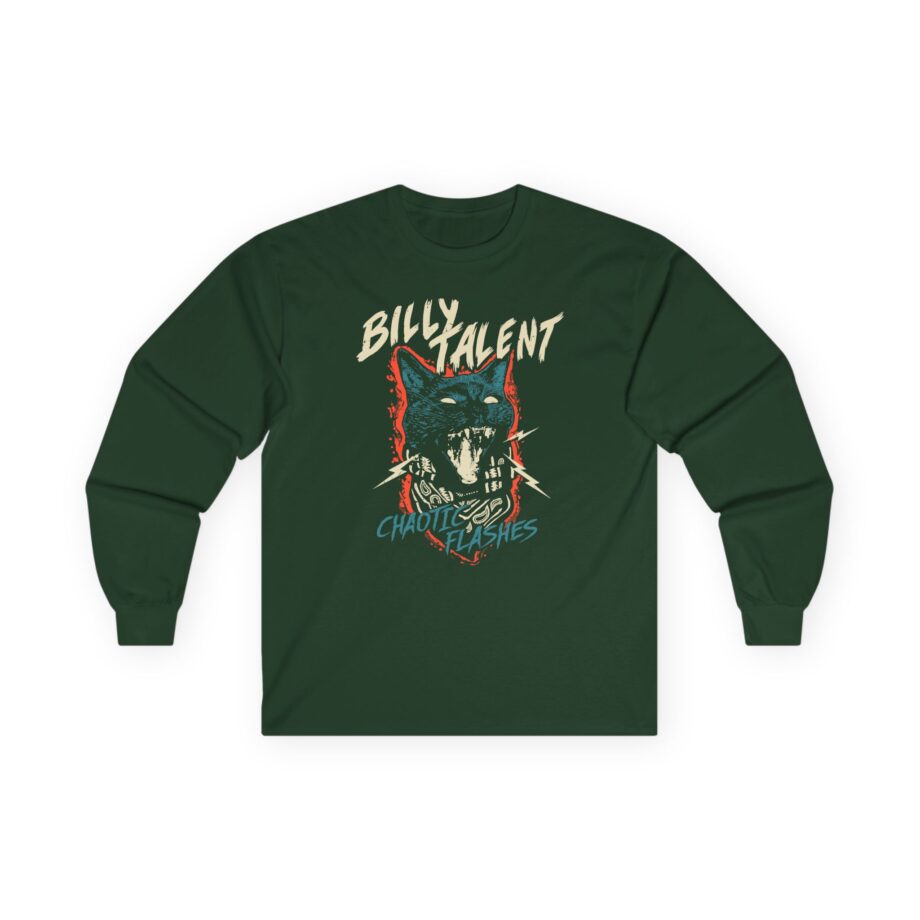 Billy Talent ﻿Chaotic Flashes Unisex Ultra Cotton Long Sleeve Tee
