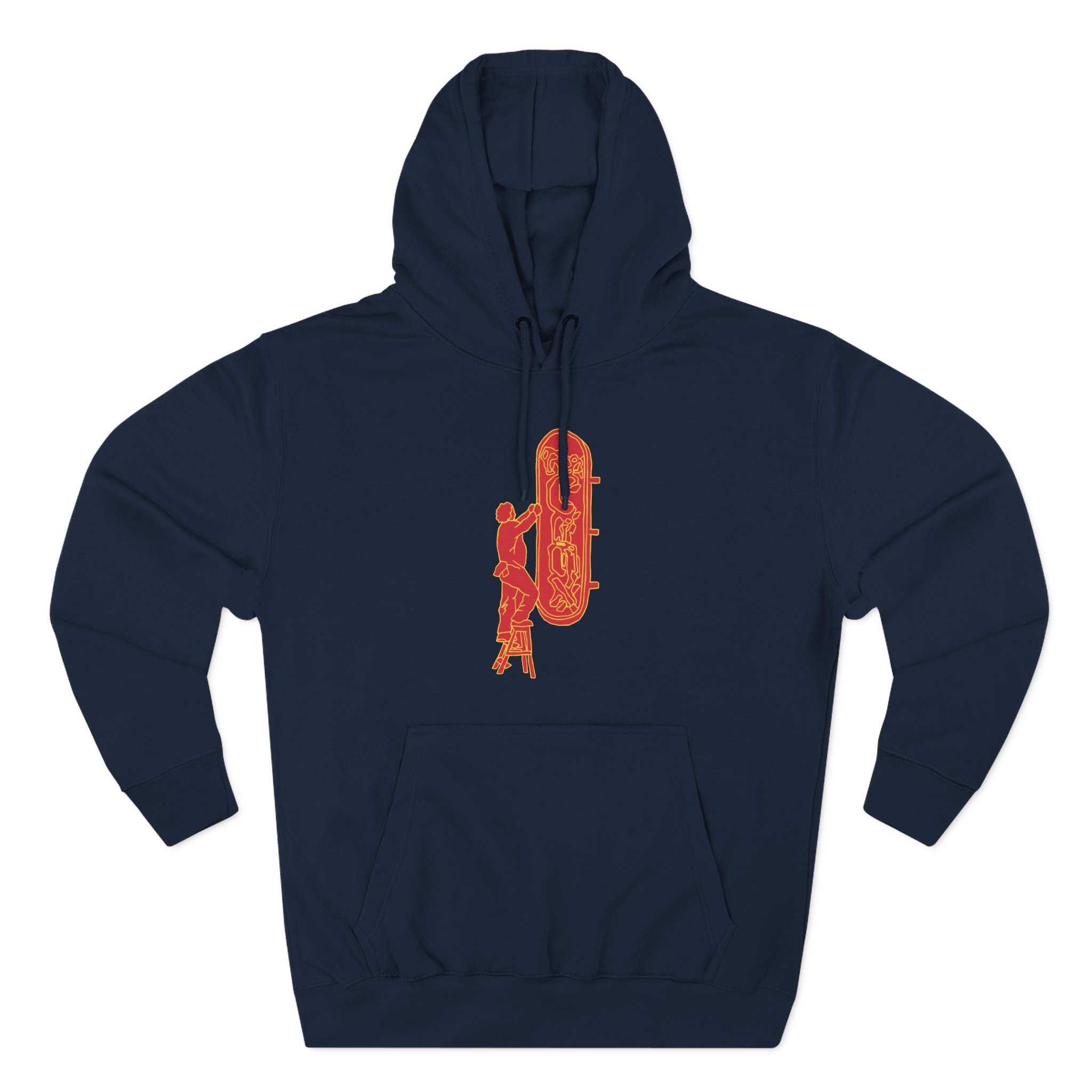 Djo The Crux Sign Three-Panel Fleece Hoodie