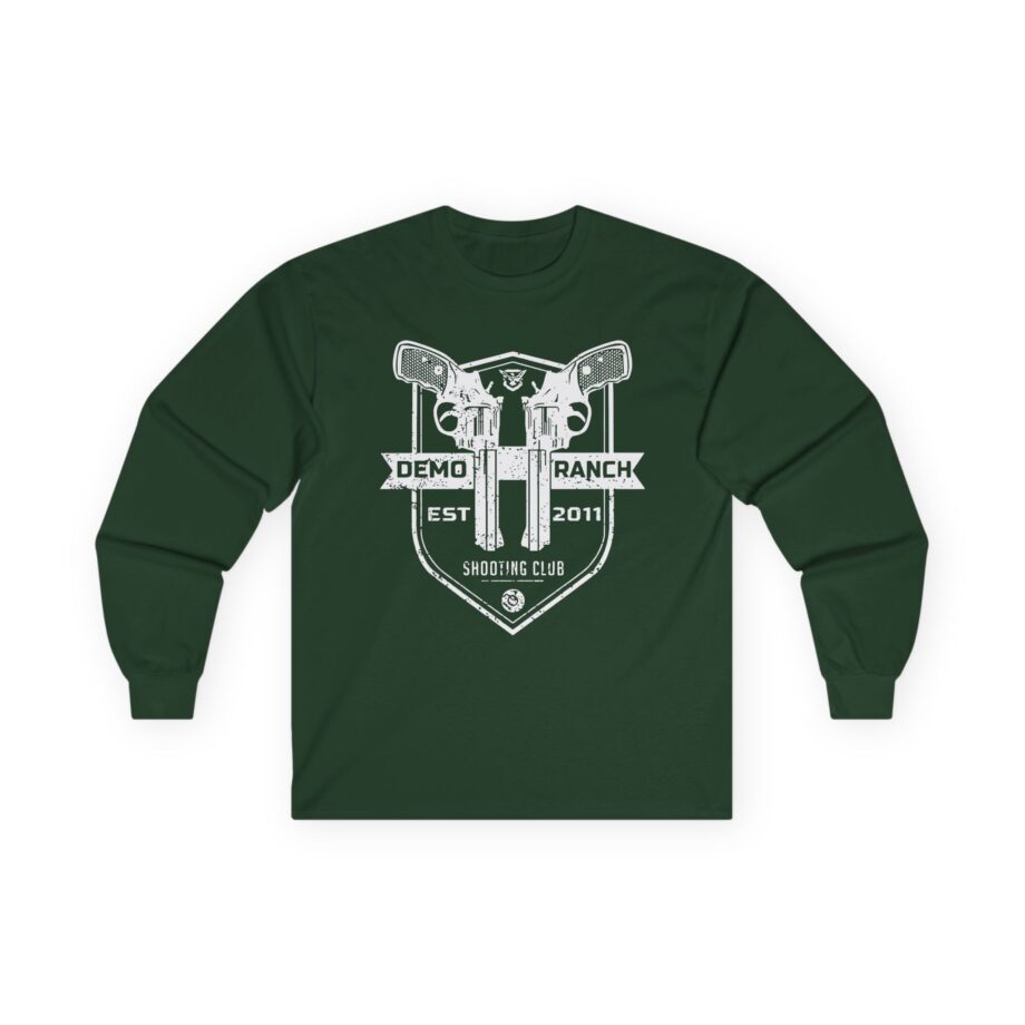 Demo Ranch Shooting Club Pocket Unisex Ultra Cotton Long Sleeve Tee