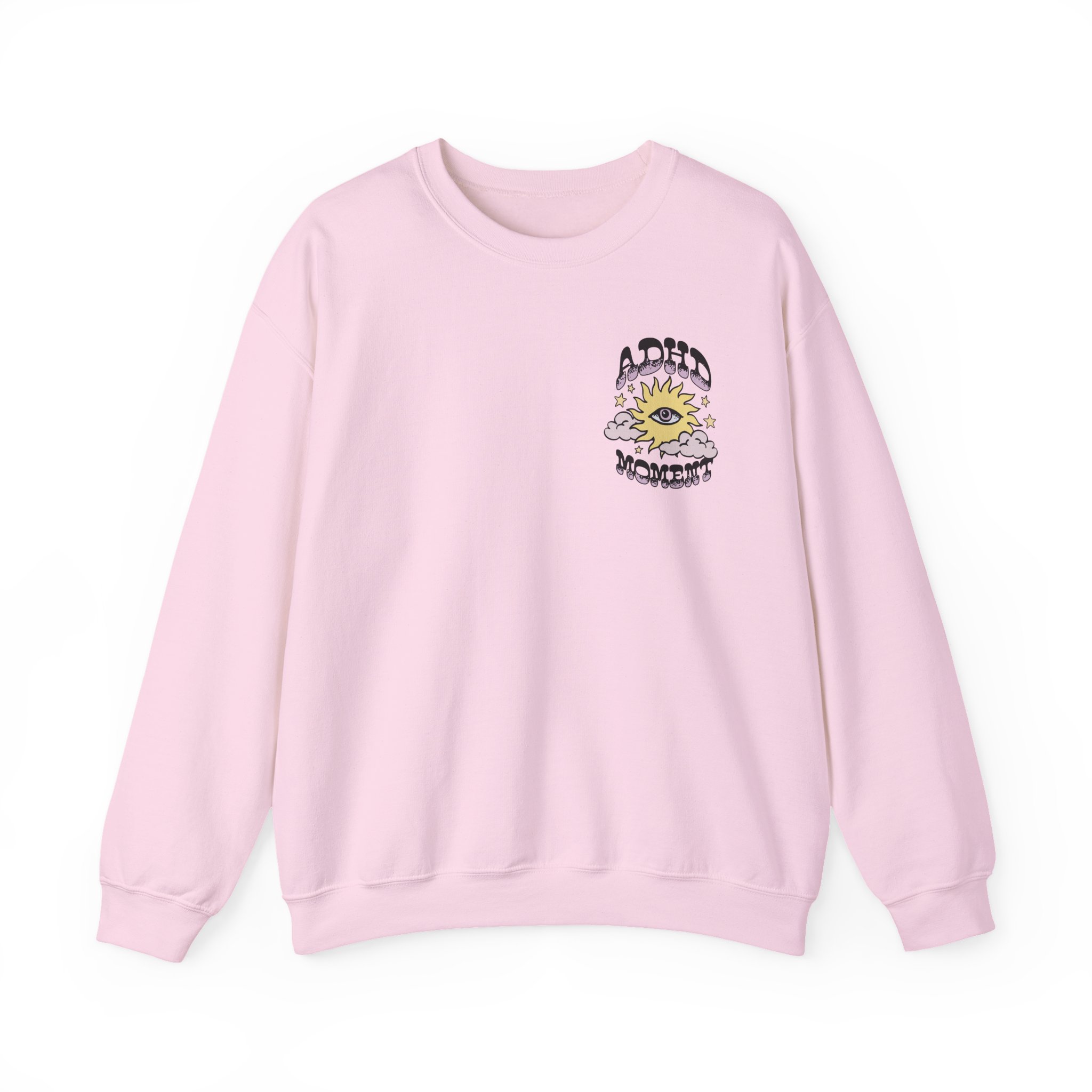 Kallmekris Adhd Moment Unisex Heavy Blendâ„¢ Crewneck Sweatshirt