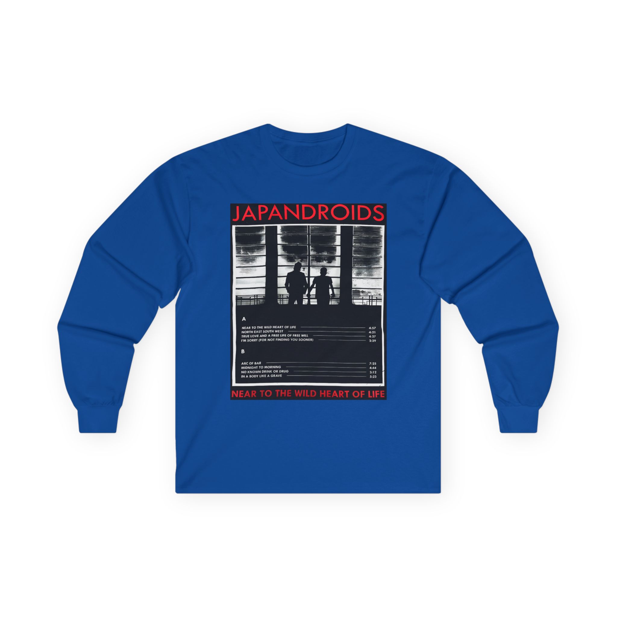 Japandroids Near to the Wild Heart of Life Unisex Ultra Cotton Long Sleeve Tee