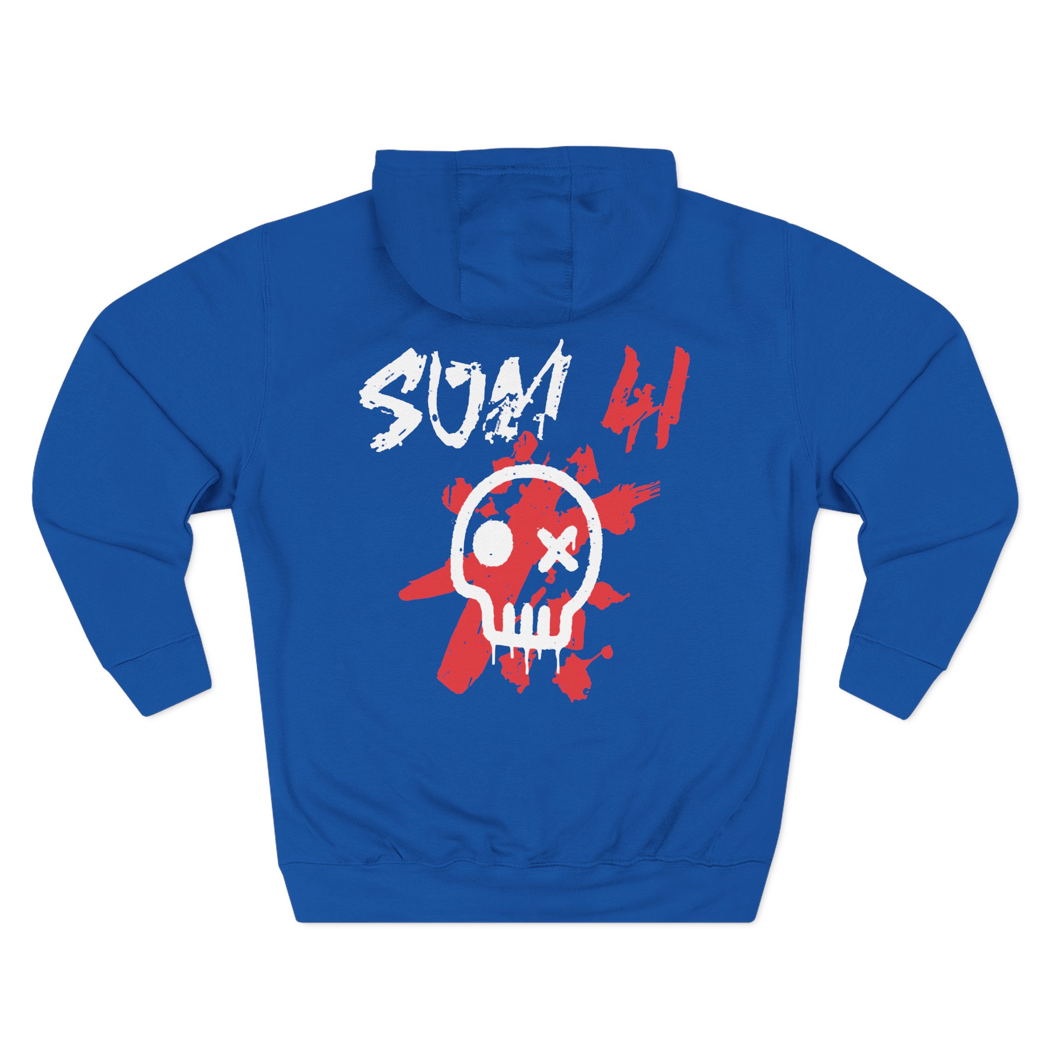 Sum 41 Skull Three-Panel Fleece Hoodie