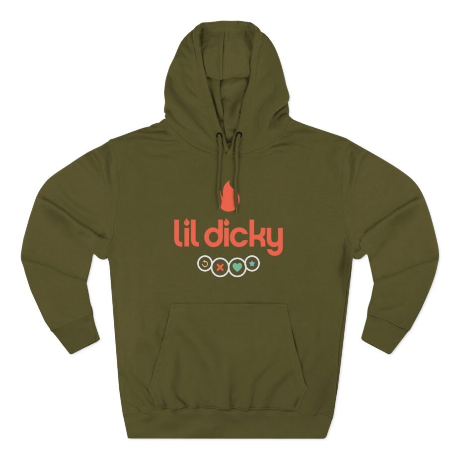 Lil Dicky Swipe Right Three-Panel Fleece Hoodie