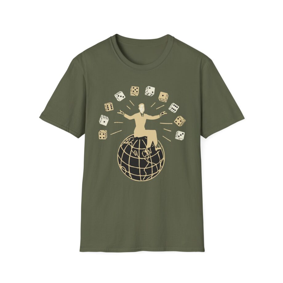 Set Your Goals Dice Unisex Softstyle T-Shirt