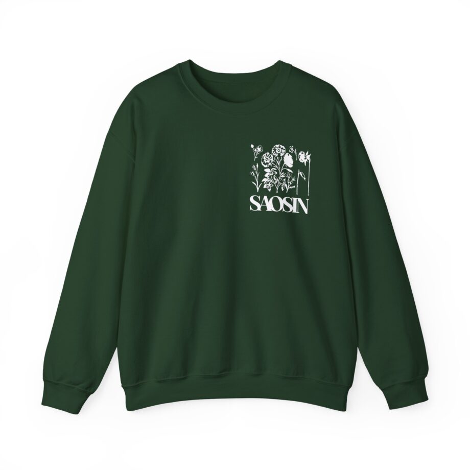 Saosin - Flowers Unisex Heavy Blend™ Crewneck Sweatshirt