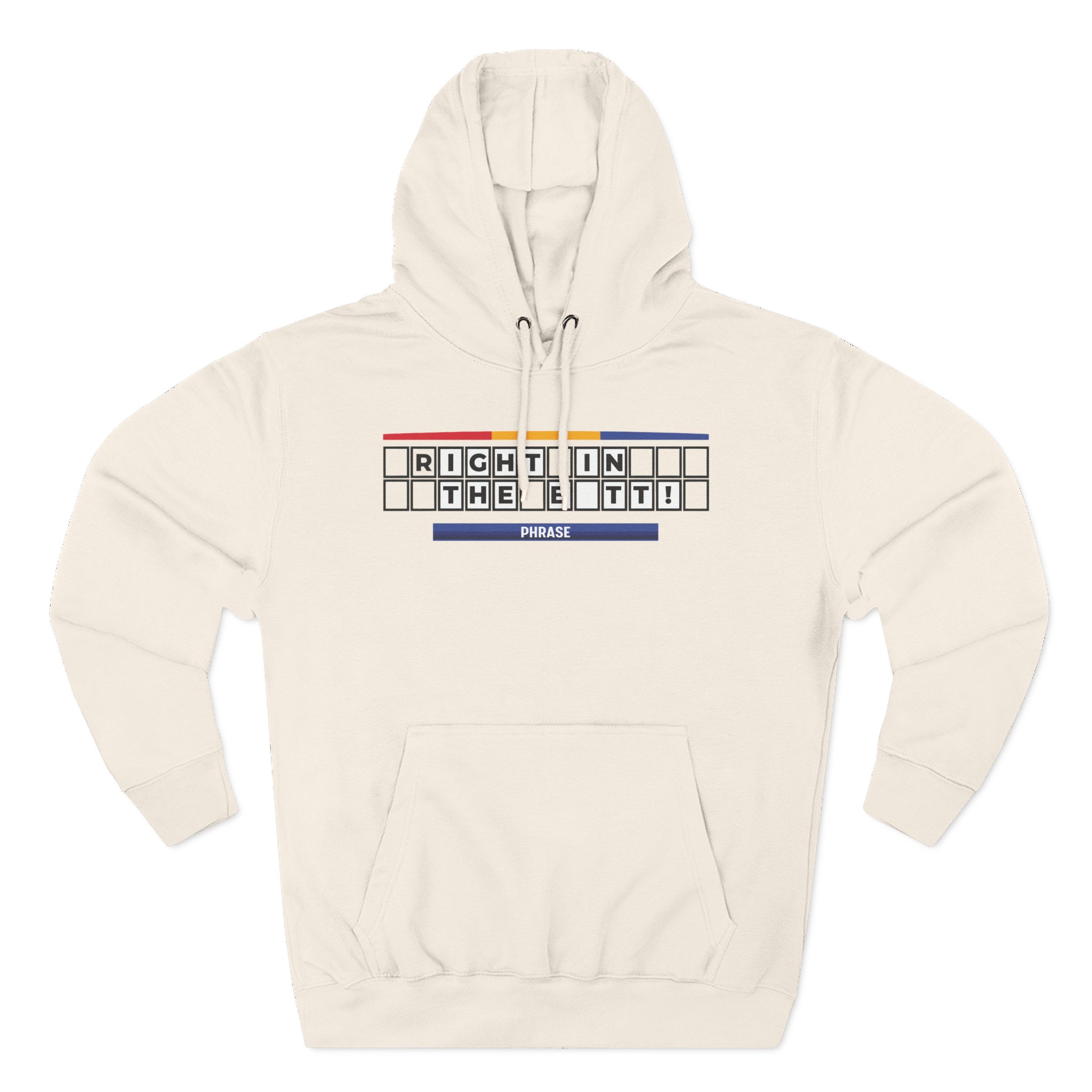 Jimmy Kimmel Right in the Butt Three-Panel Fleece Hoodie