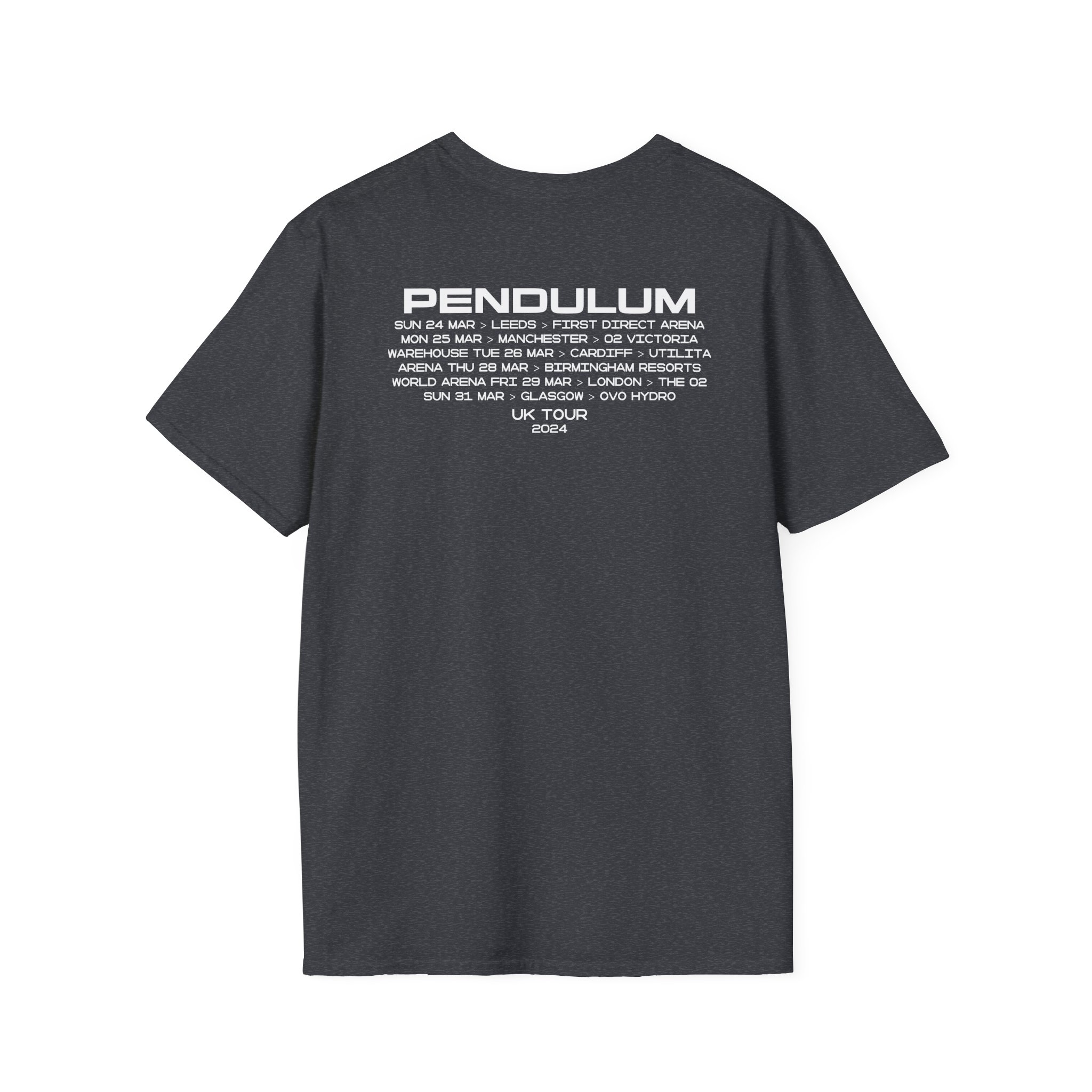 Pendulum Uk Tour Maze Unisex Softstyle T-Shirt