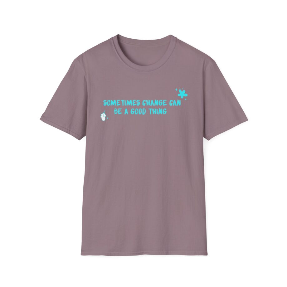 Heartstopper Sometimes Change Can Be a Good Thing Unisex Softstyle T-Shirt