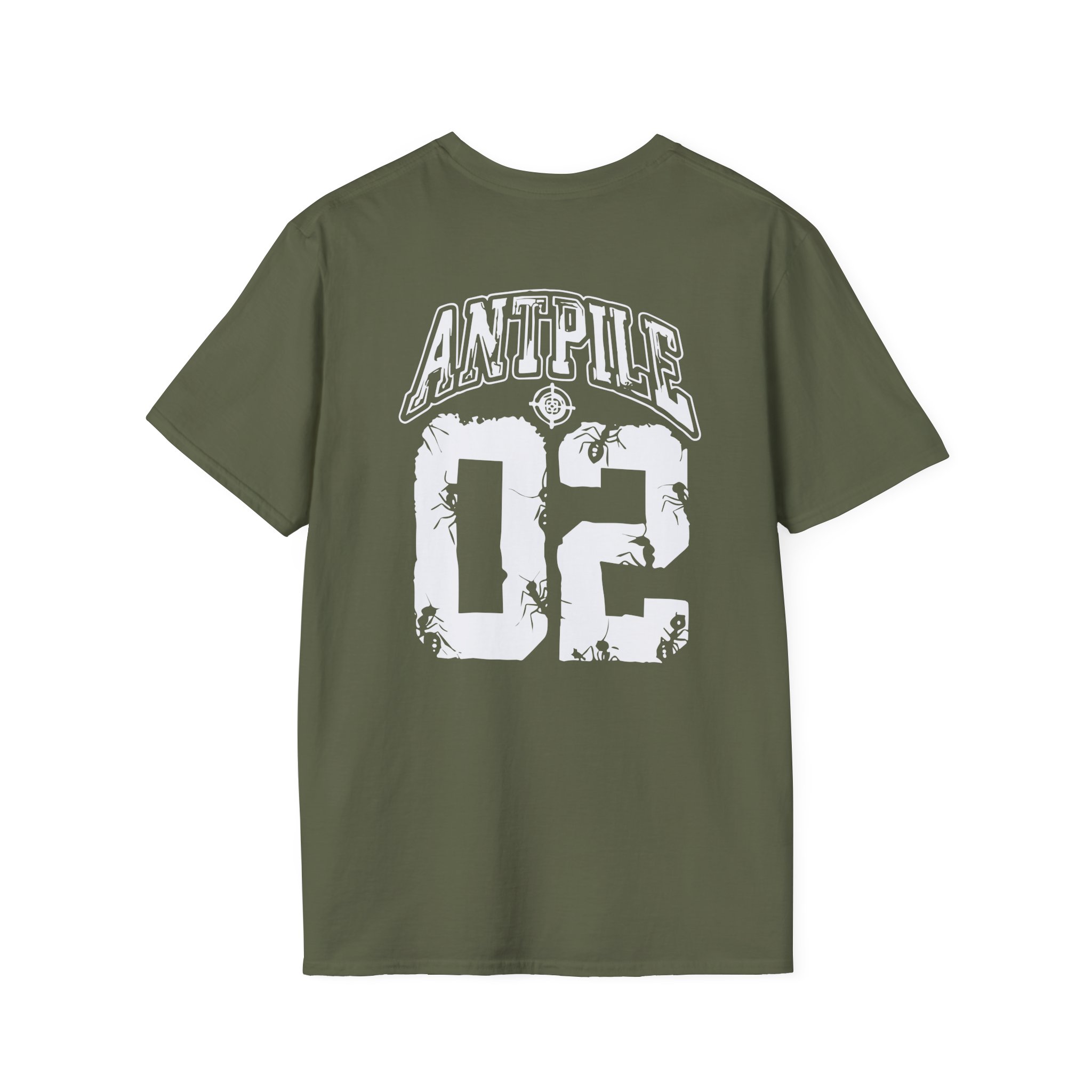 Kublai Khan Antpile 2 Black Unisex Softstyle T-Shirt