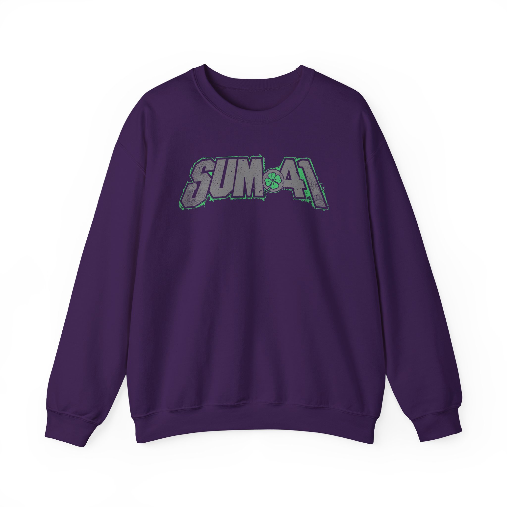 Sum 41 Shamrock Unisex Heavy Blendâ„¢ Crewneck Sweatshirt