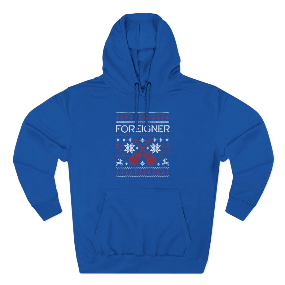 Foreigner Holiday Three-Panel Fleece Hoodie