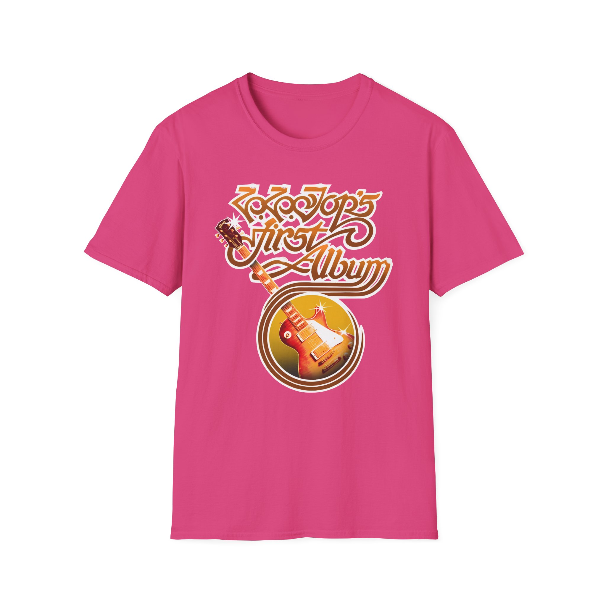 ZZ Top First Album Unisex Softstyle T-Shirt