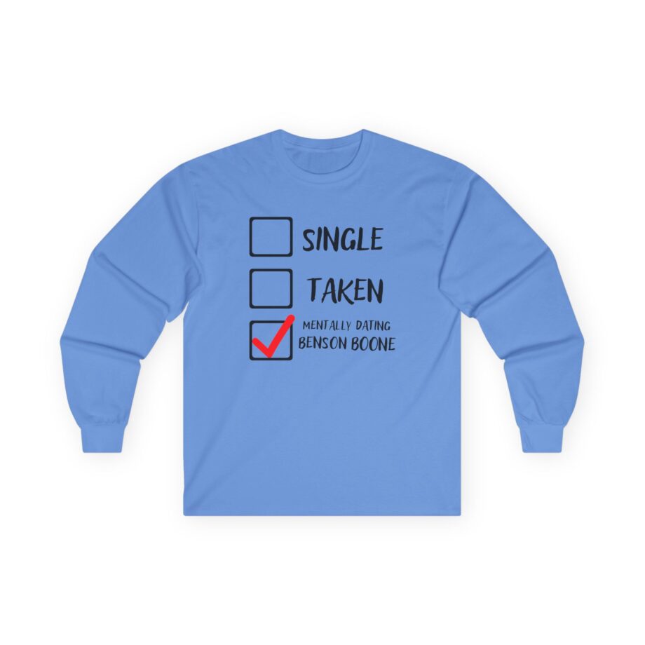 Benson Boone Mentally Dating Unisex Ultra Cotton Long Sleeve Tee