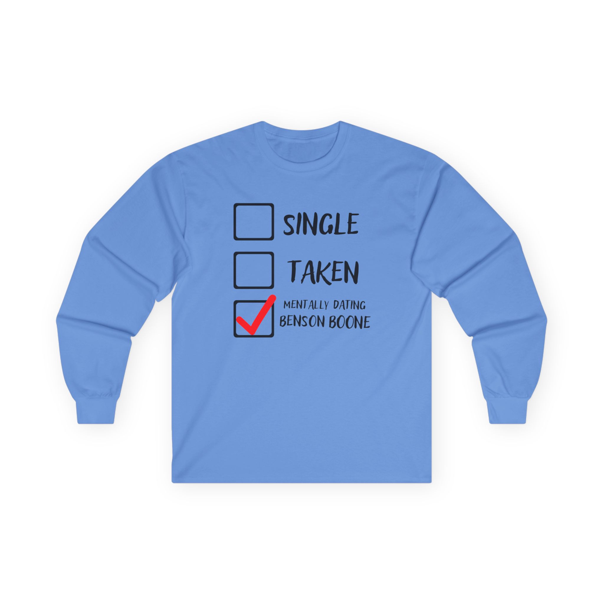 Benson Boone Mentally Dating Unisex Ultra Cotton Long Sleeve Tee