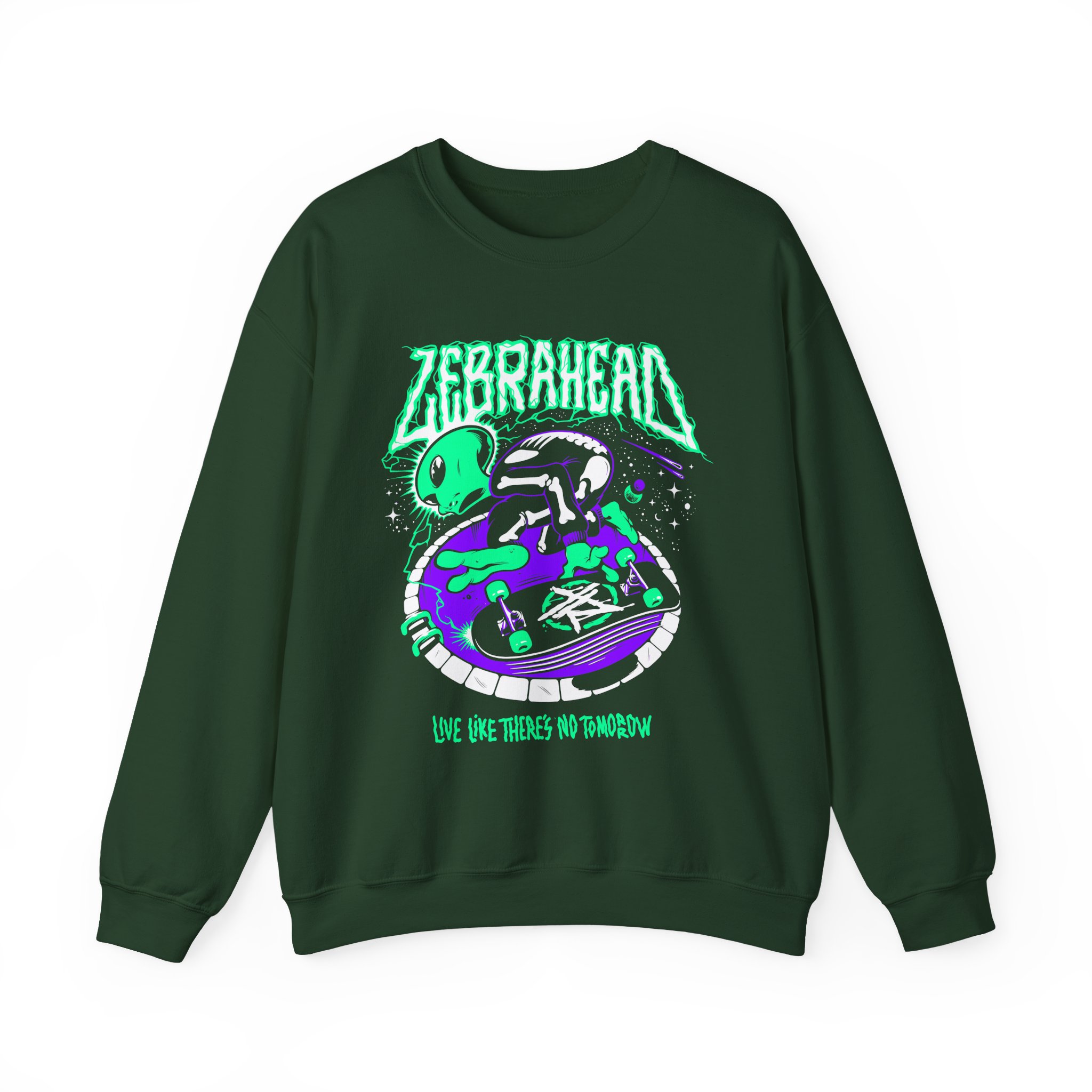 Zebrahead Unisex Heavy Blendâ„¢ Crewneck Sweatshirt
