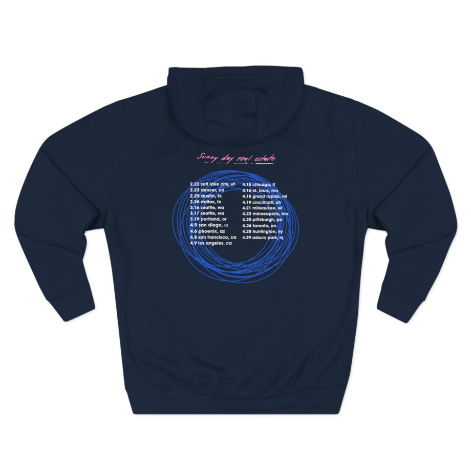 Sunny Day Real Estate Three-Panel Fleece Hoodie