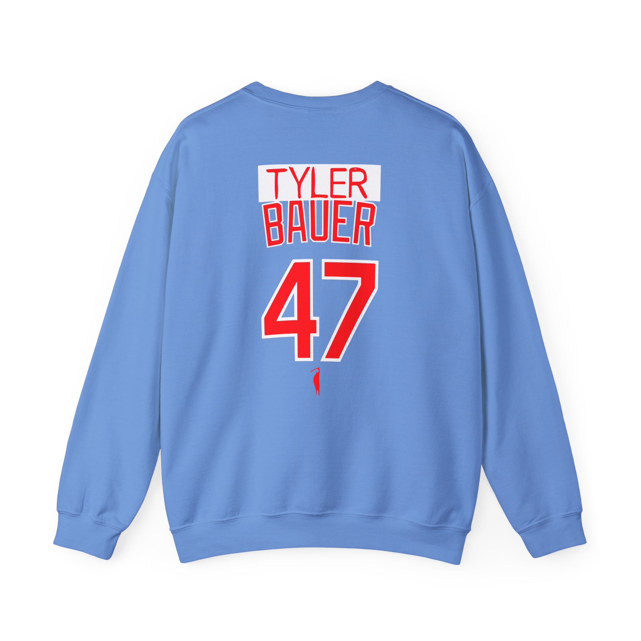 Trevor Bauer Hard Work Never Settles Unisex Heavy Blendâ„¢ Crewneck Sweatshirt