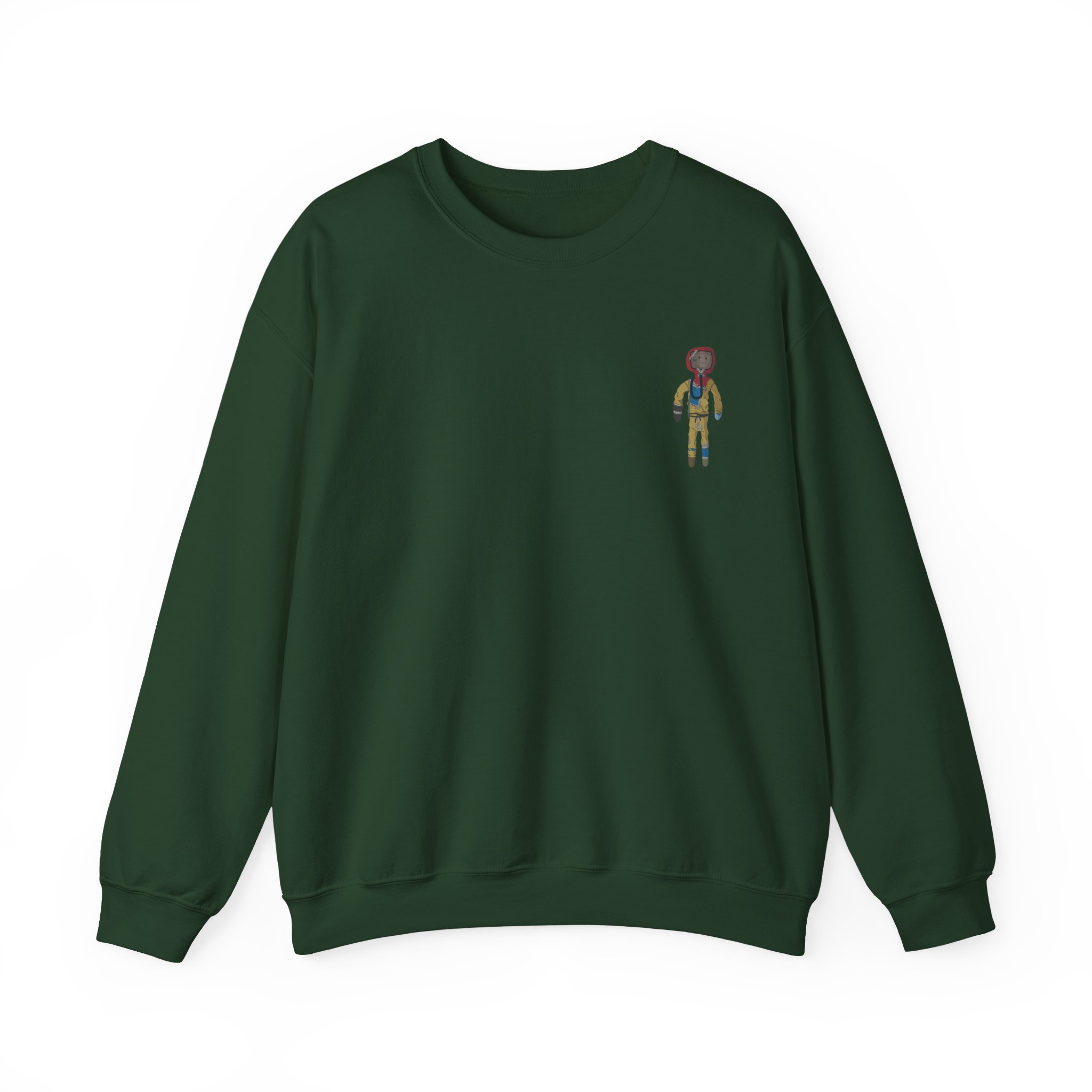 Spoonkid  Rust Monke Unisex Heavy Blendâ„¢ Crewneck Sweatshirt