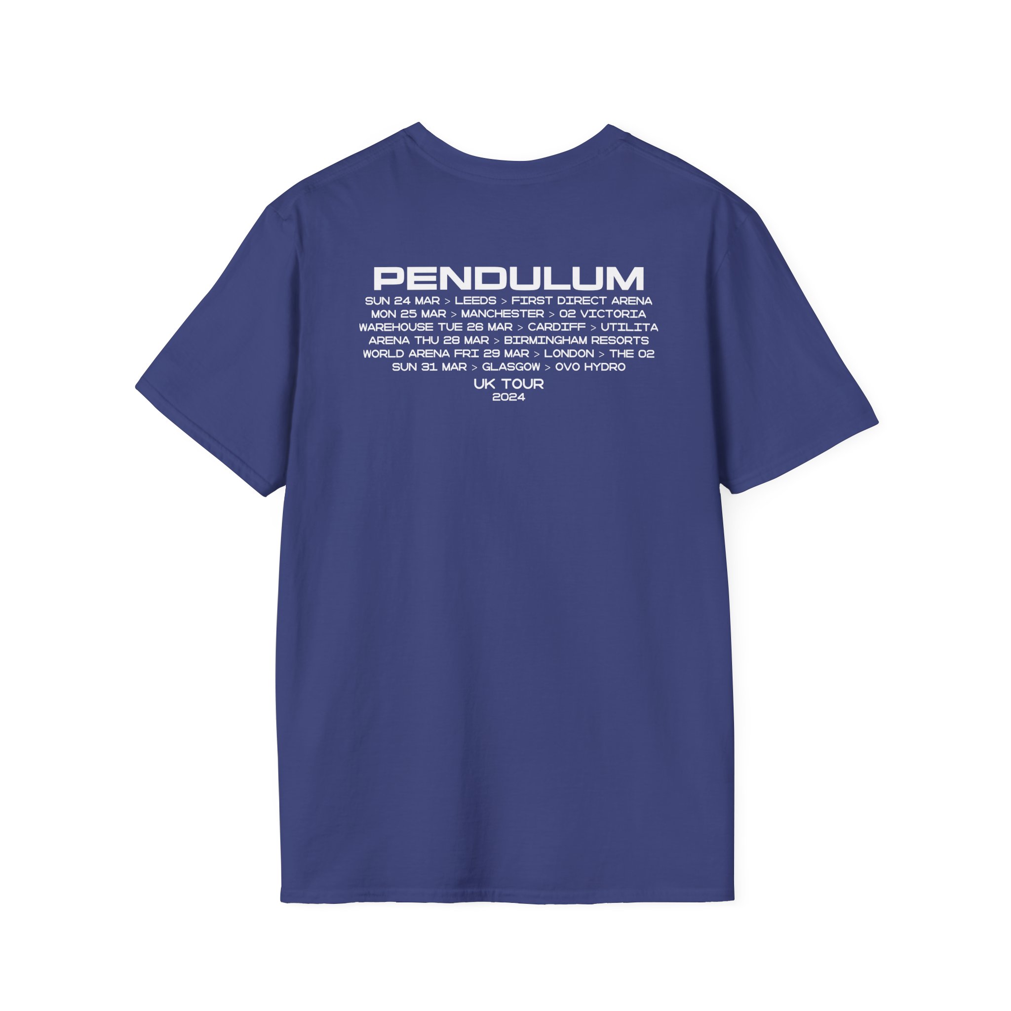 Pendulum Uk Tour Maze Unisex Softstyle T-Shirt