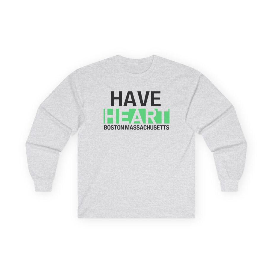 Have Heart Armed With a Mind Unisex Ultra Cotton Long Sleeve Tee