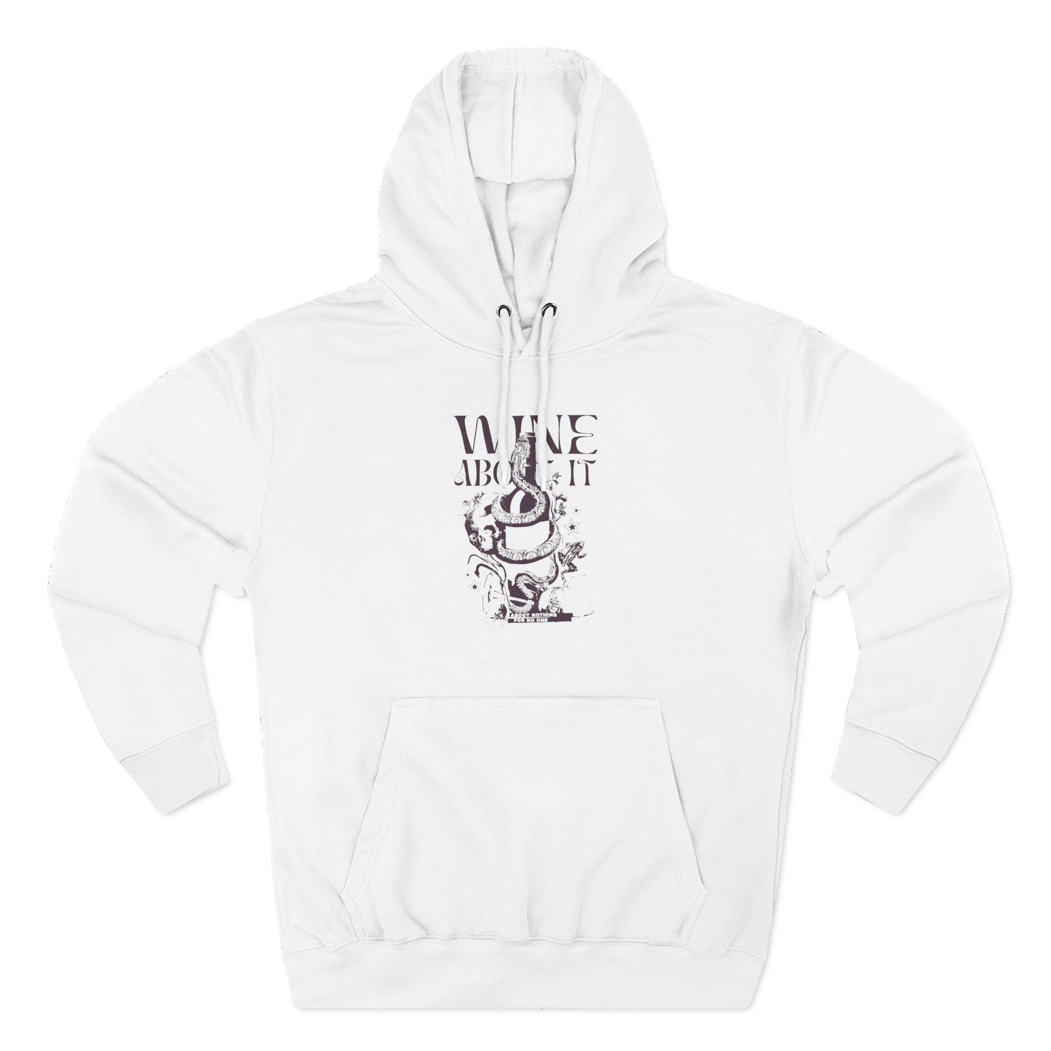 Qtcinderella Snake Three-Panel Fleece Hoodie
