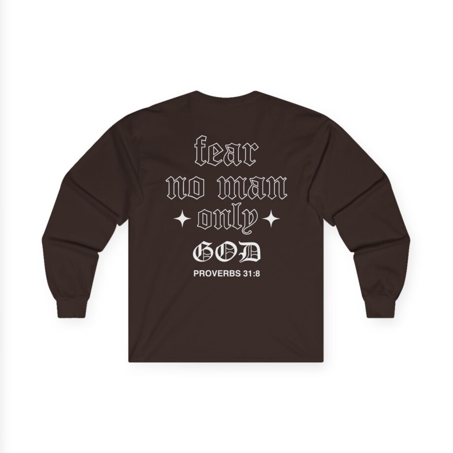 Ryan Garcia Fear No Man Only God Unisex Ultra Cotton Long Sleeve Tee