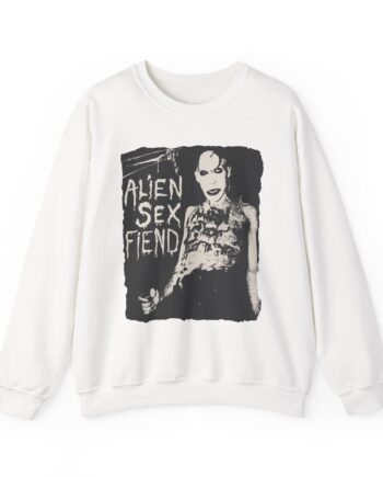 Alien Sex Fiend Nik Fiend Unisex Heavy Blend™ Crewneck Sweatshirt