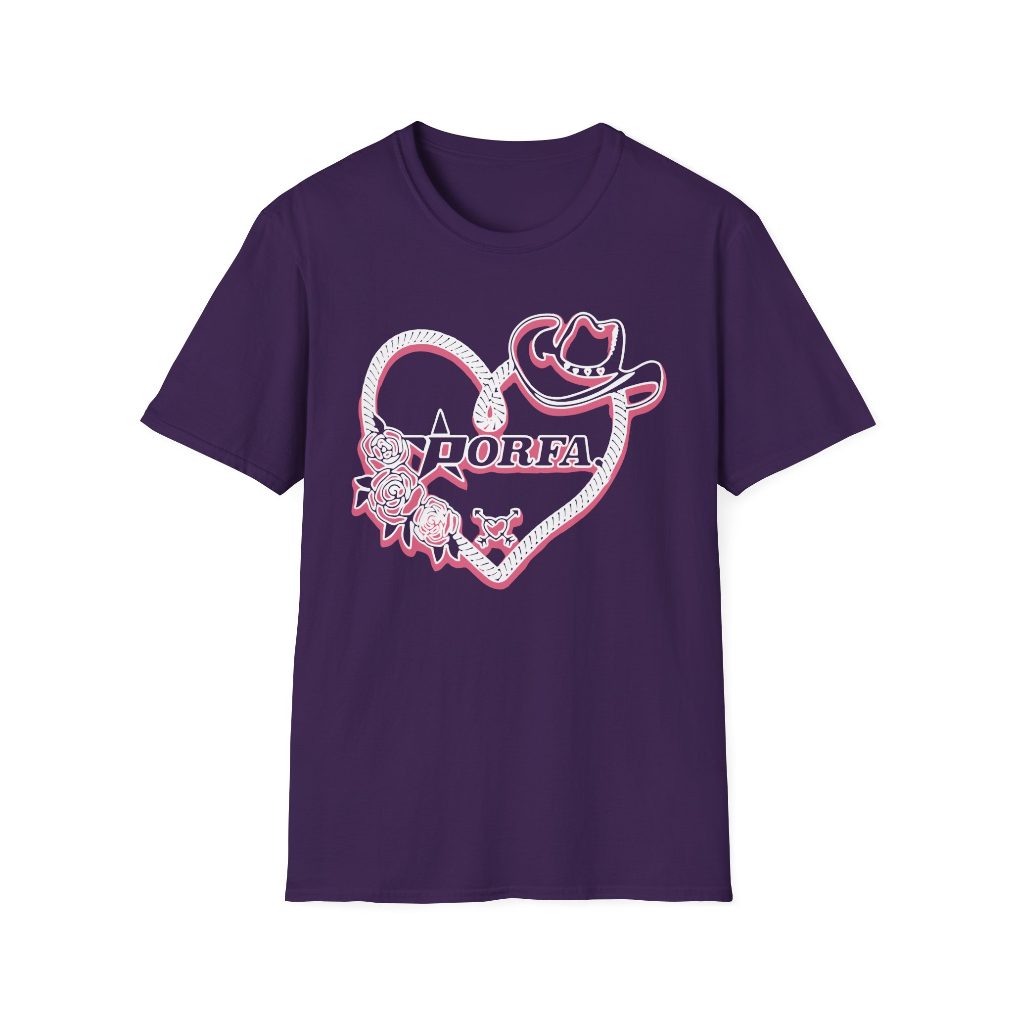 Porfa Love Lasso Unisex Softstyle T-Shirt