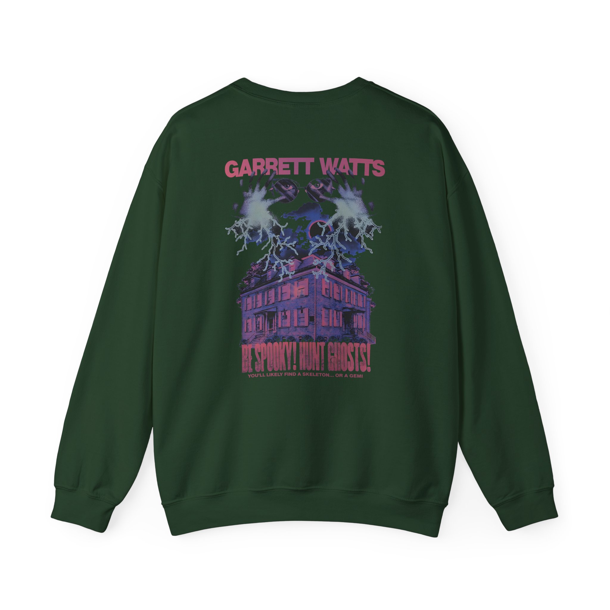 Garrett Watts Haunted Powers Unisex Heavy Blendâ„¢ Crewneck Sweatshirt