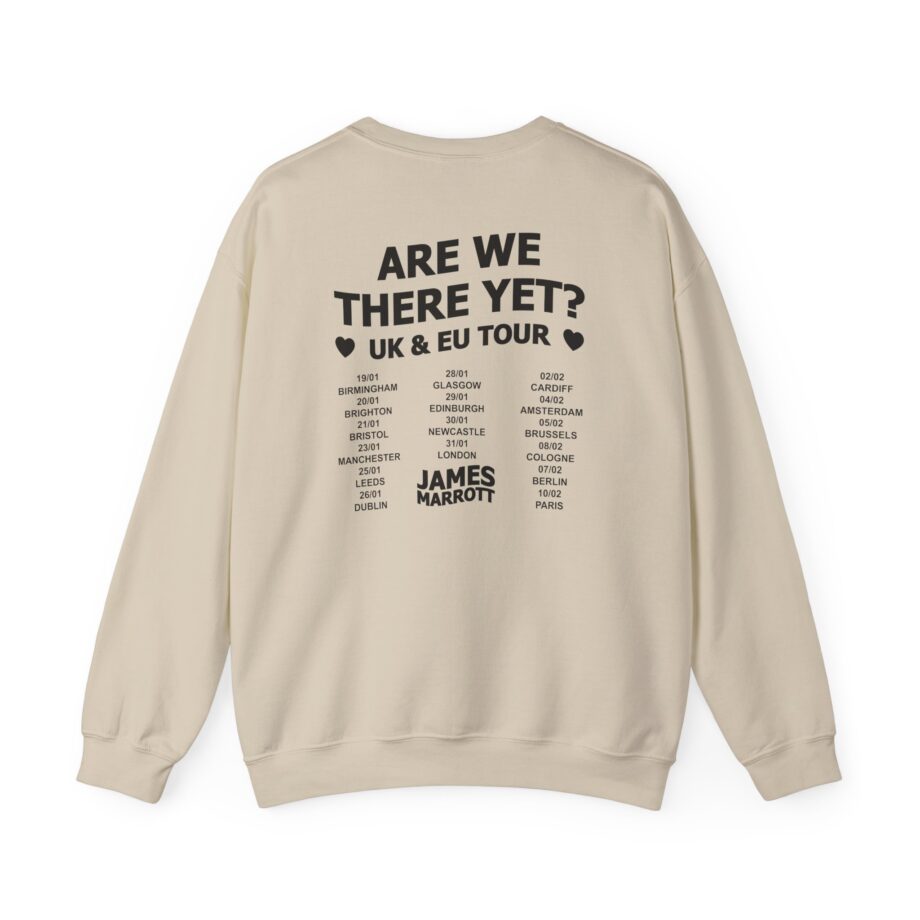 James Marriott 2024 Tour Logo Unisex Heavy Blend™ Crewneck Sweatshirt
