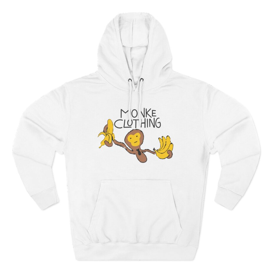Spoonkid Basquiat Monke Three-Panel Fleece Hoodie